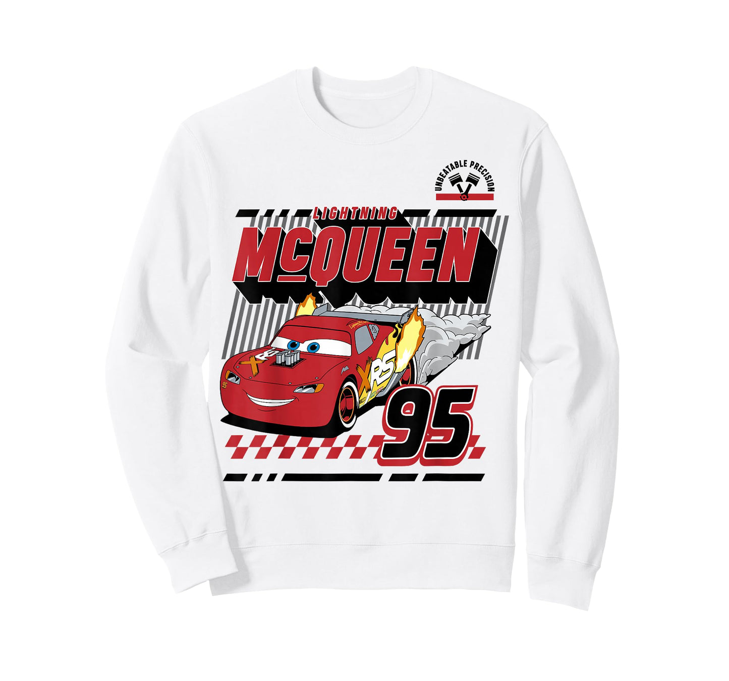 Disney Pixar Cars Lightning McQueen Retro 95 Poster T-Shirt