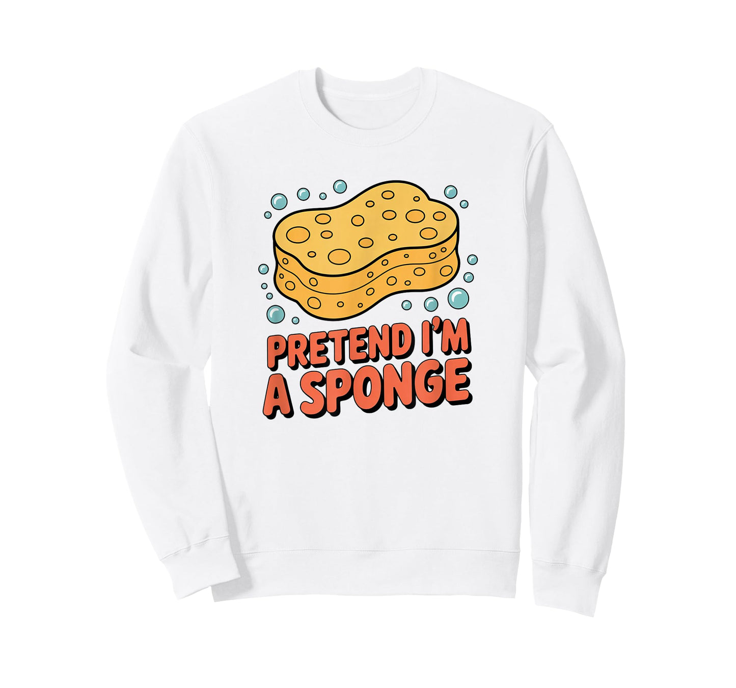 Pretend I'm a Sponge, Halloween Costume Couples Matching T-Shirt