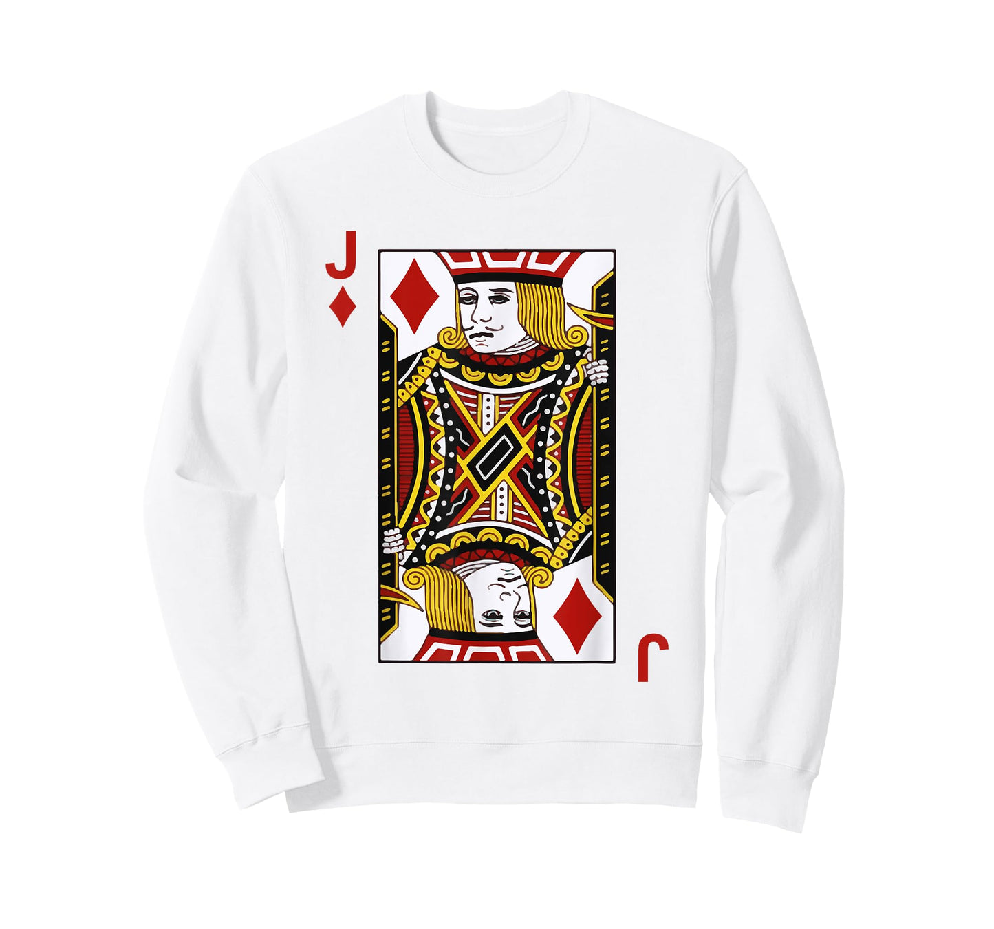 Jack of Diamond Tshirt Blackjack Cards Poker 21 J Tee shirt T-Shirt