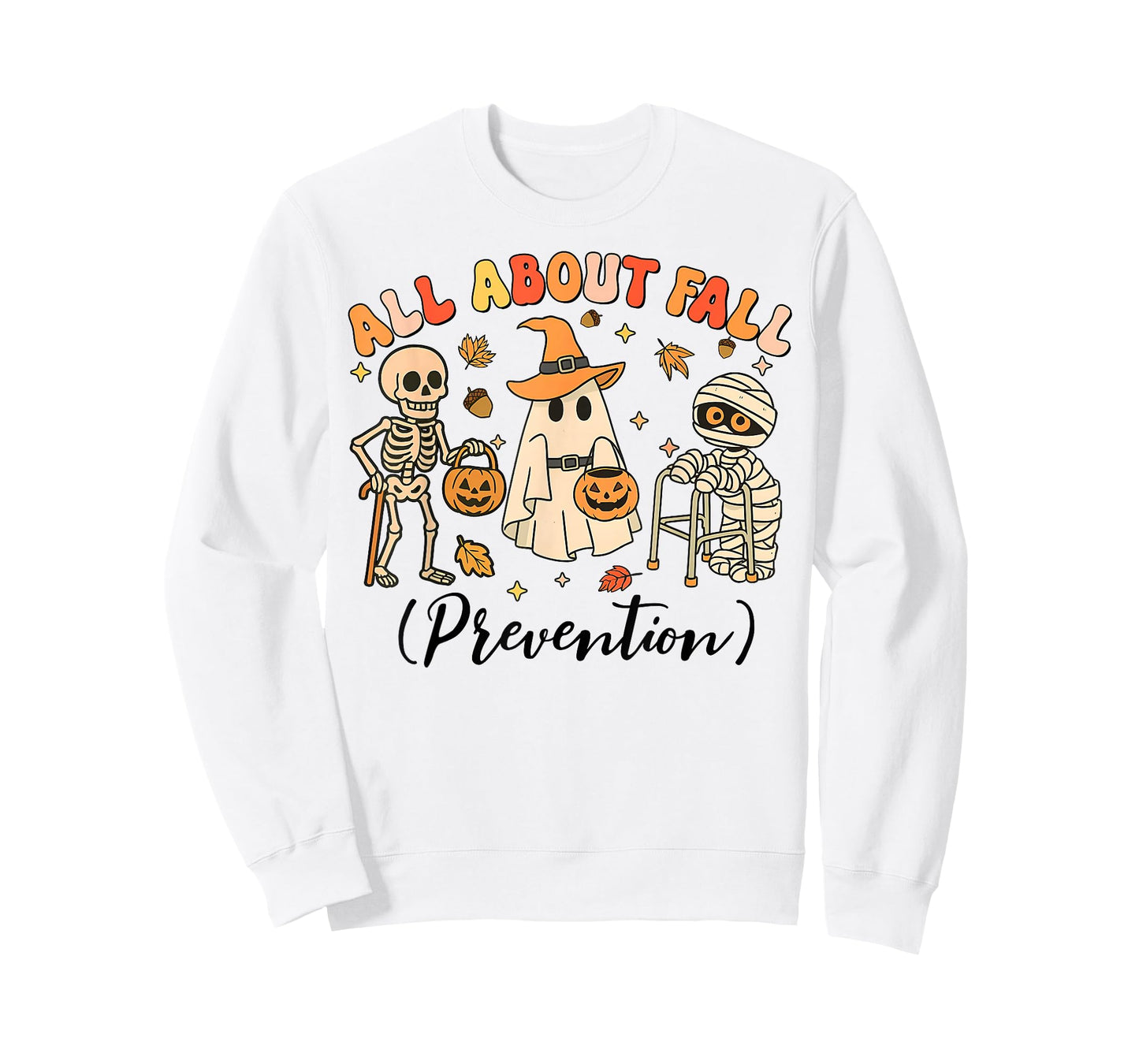 Ghost All About Fall Prevention Fall Physical Therapy PT OT T-Shirt