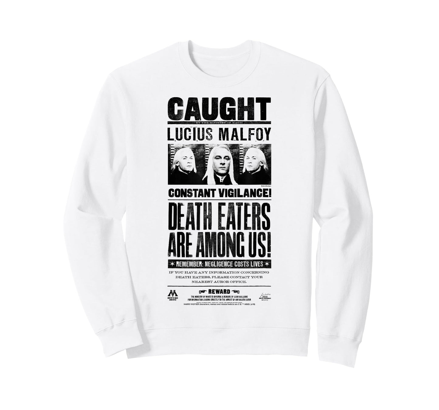 Harry Potter Lucius Malfoy Caught Poster T-Shirt