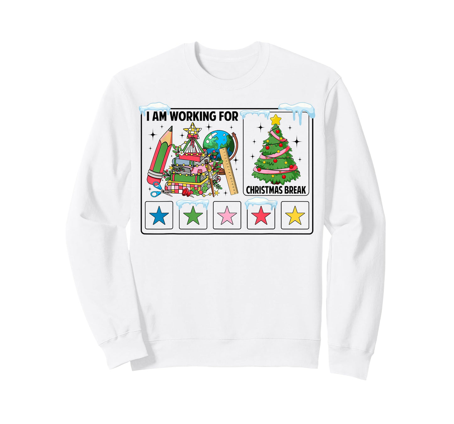 I Am Working for Christmas Break Special Education Teacher T-Shirt