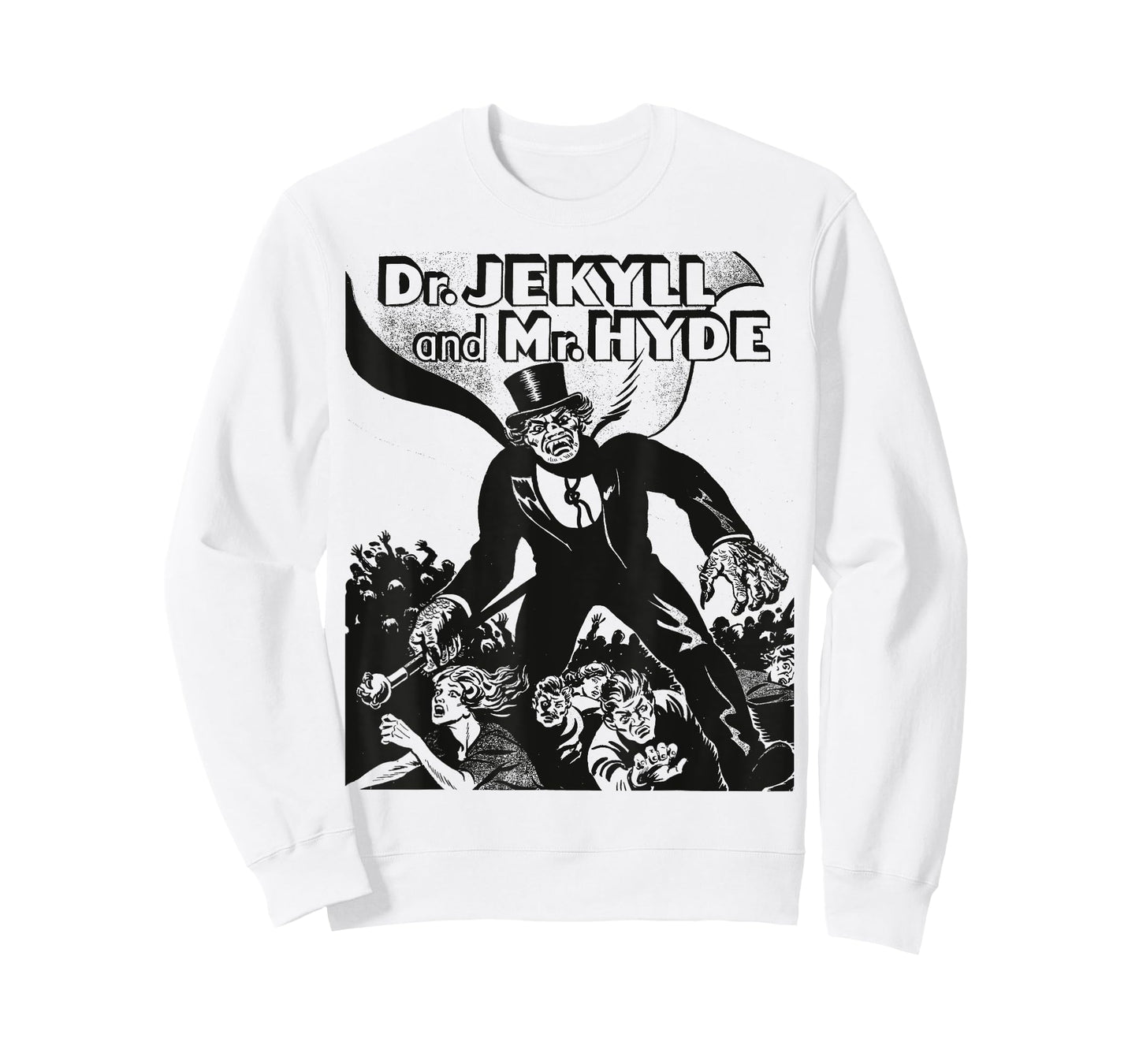 Dr. Jekyll & Mr. Hyde Horror Retro Halloween Monster T-Shirt