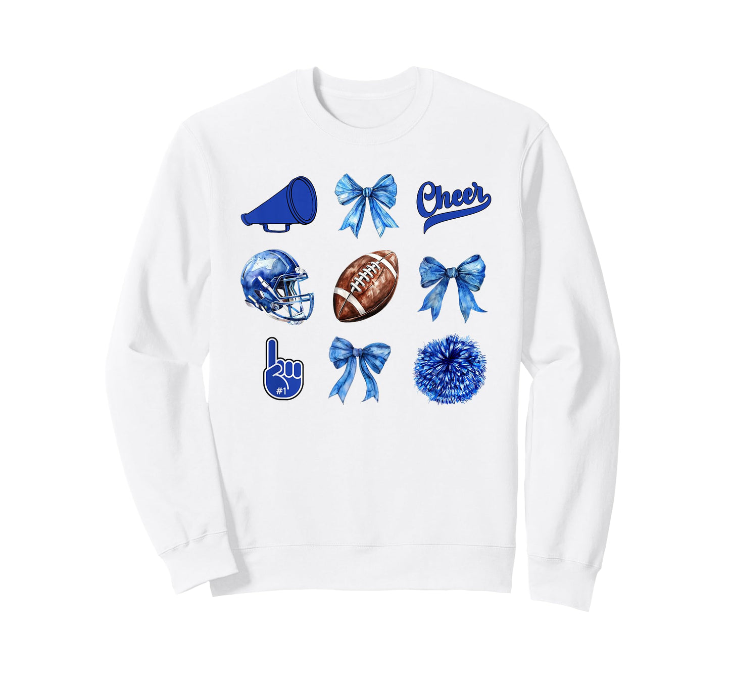 Football Coquette Bow Football Mom Game Day Women Girls Kids T-Shirt