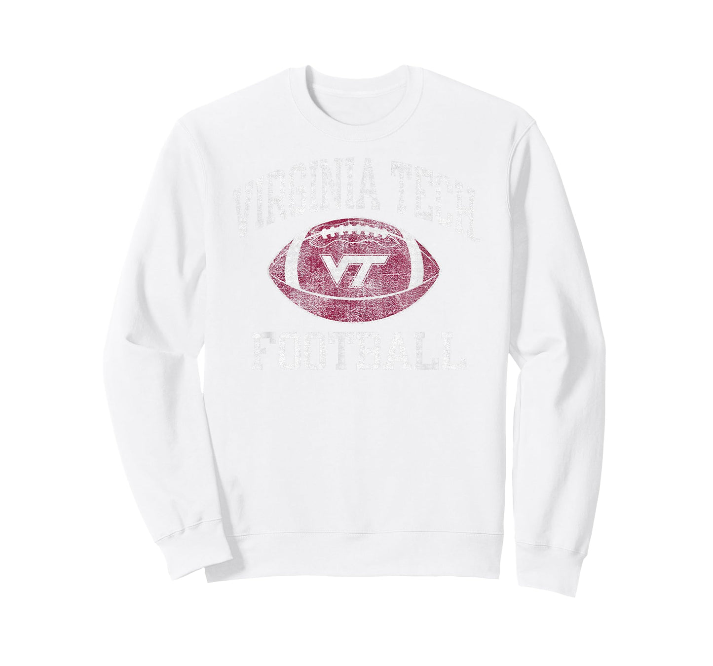 Virginia Tech Hokies Football Intensity Vintage Orange T-Shirt