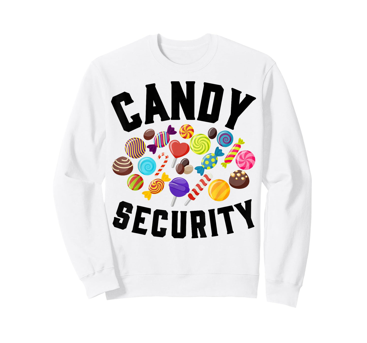 Candy Security Funny Halloween Party Costume Man Woman T-Shirt
