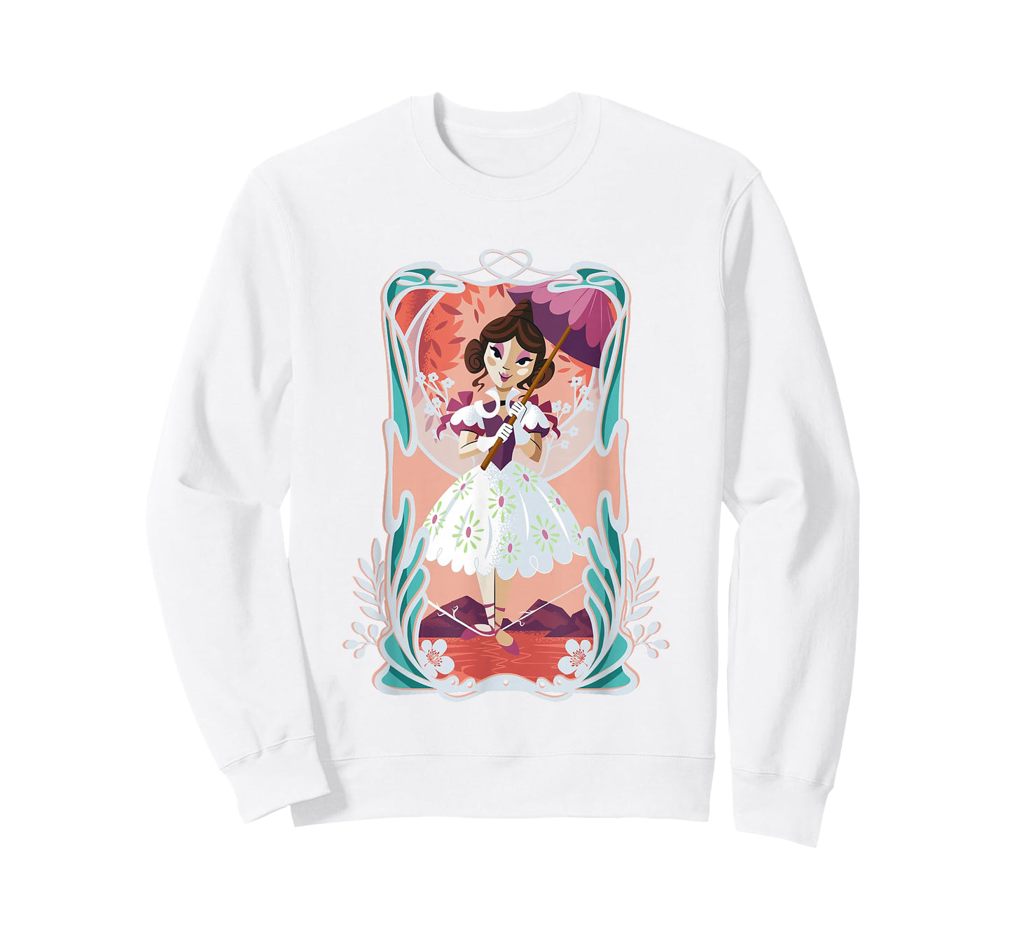 The Haunted Mansion Cute Sally Slater Tightrope Walker Frame T-Shirt