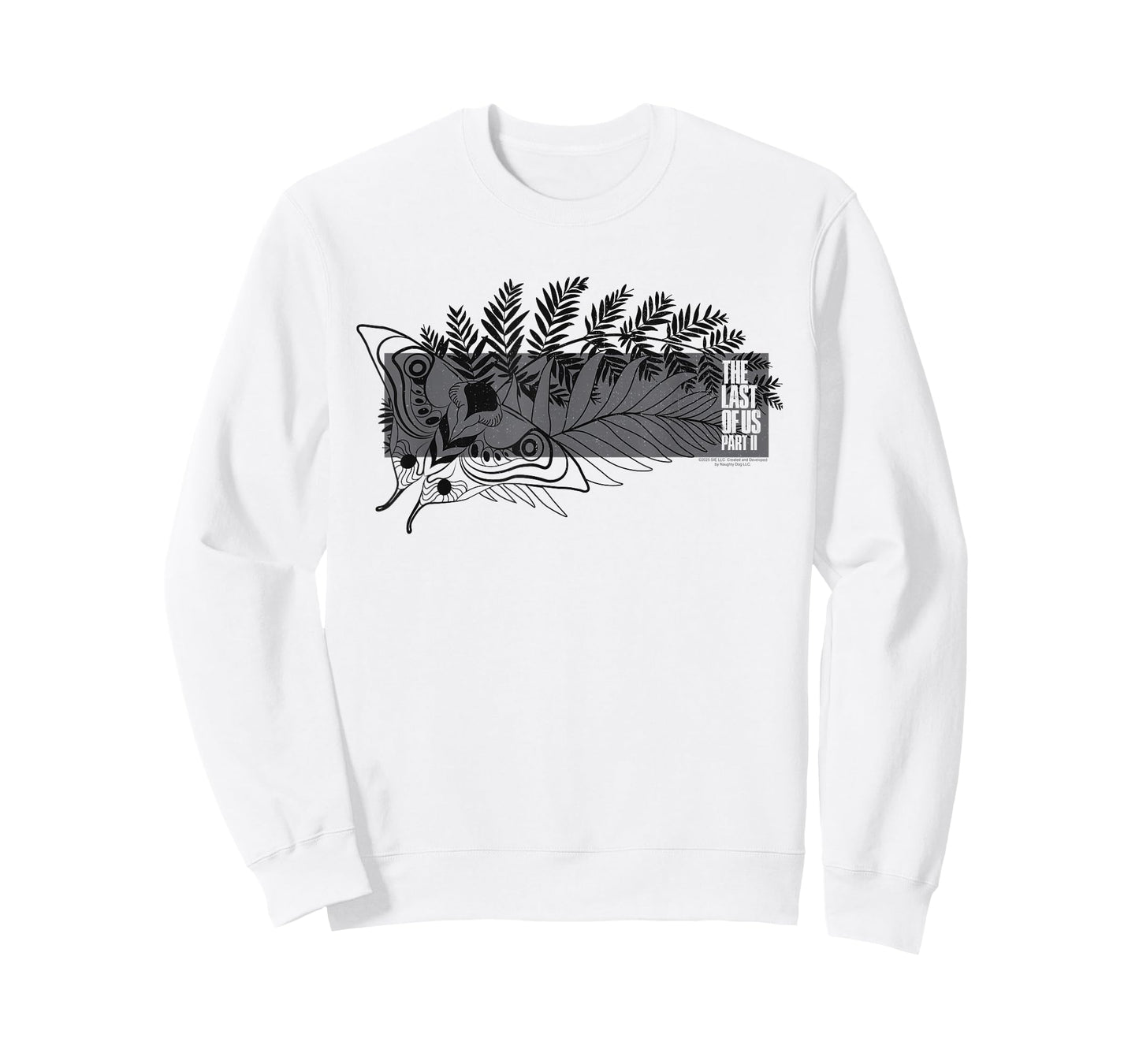 The Last of Us Moth and Leaves Video Game T-Shirt