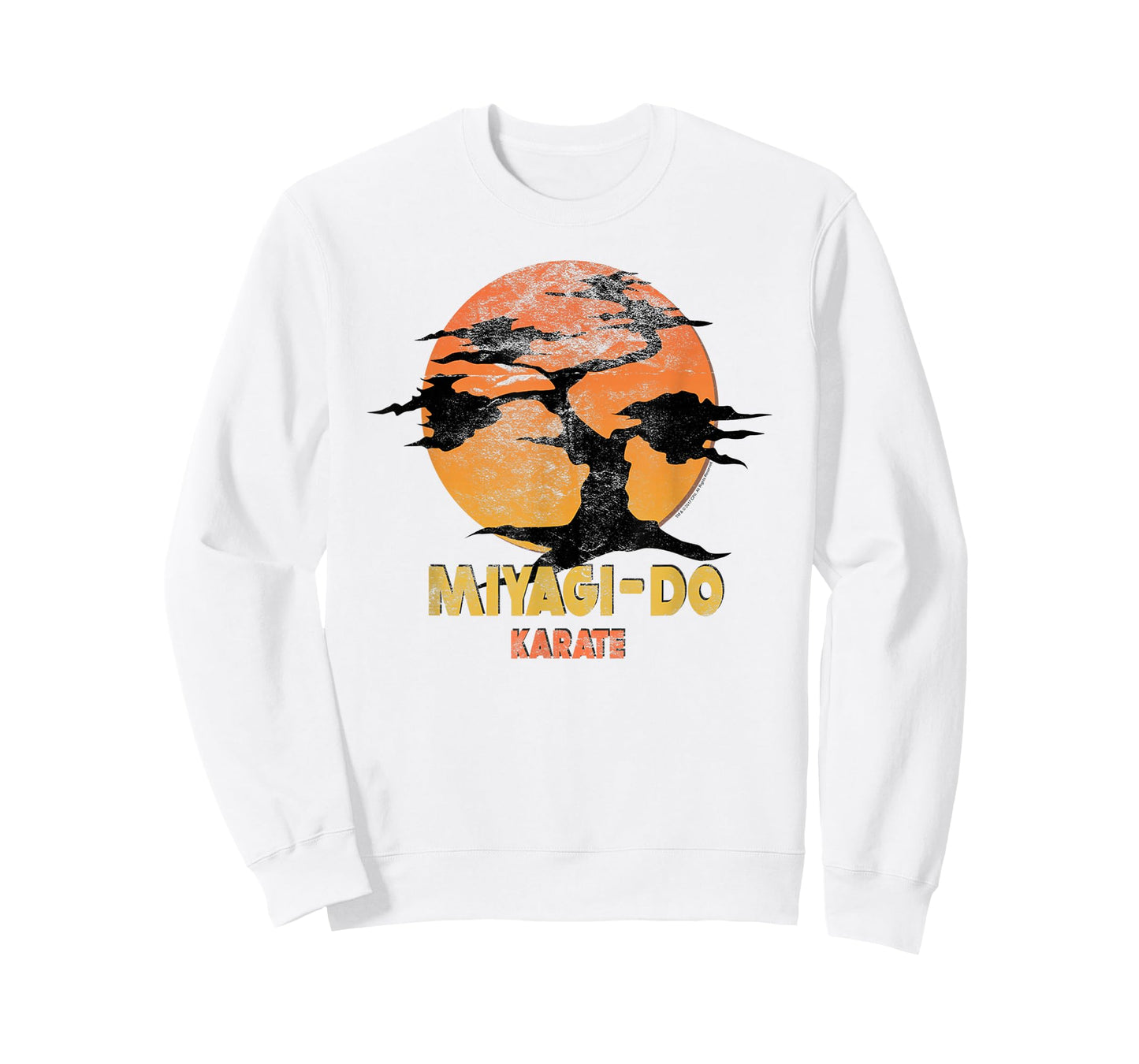 The Karate Kid Miyagi-Do Sunset Tree Logo Movie T-Shirt