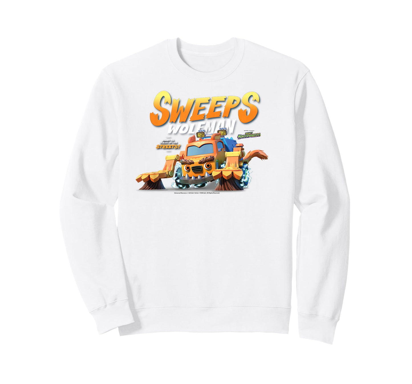 DreamWorks Mighty MonsterWheelies Sweeps Wolfman T-Shirt