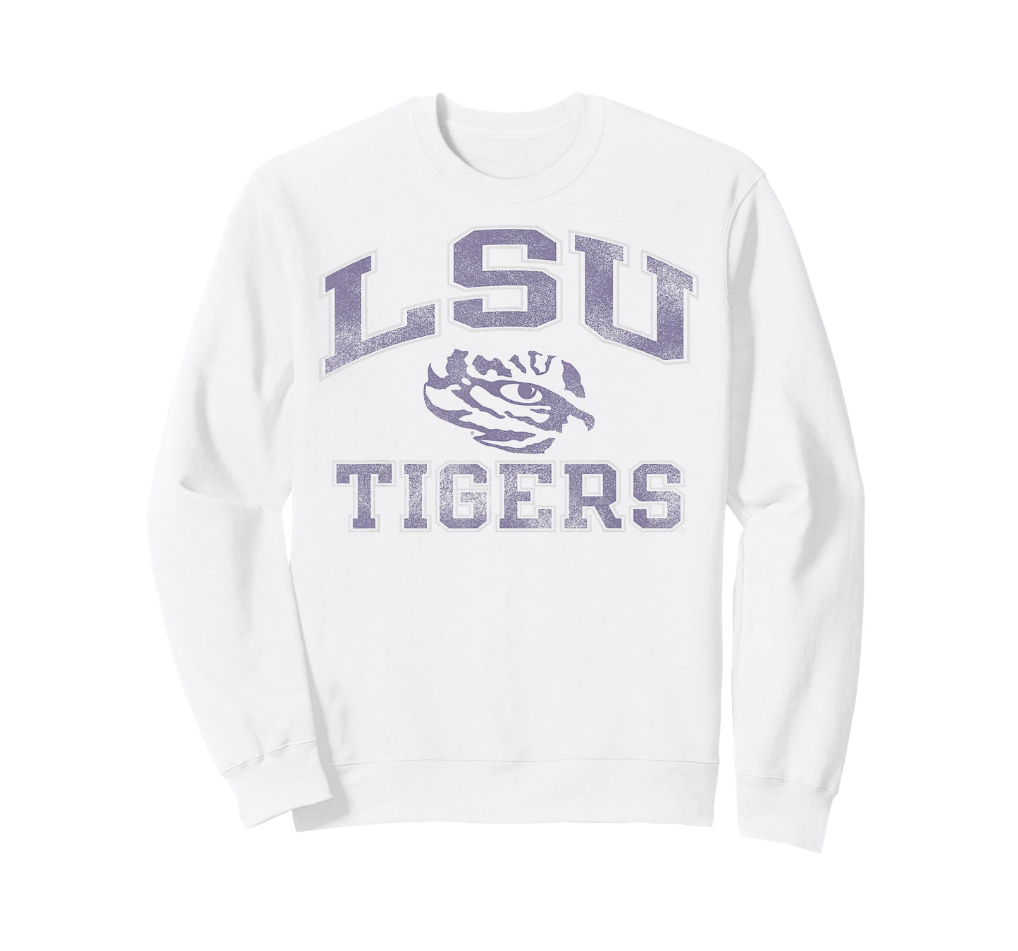 LSU Tigers Vintage Worn Gray Officially Licensed T-Shirt