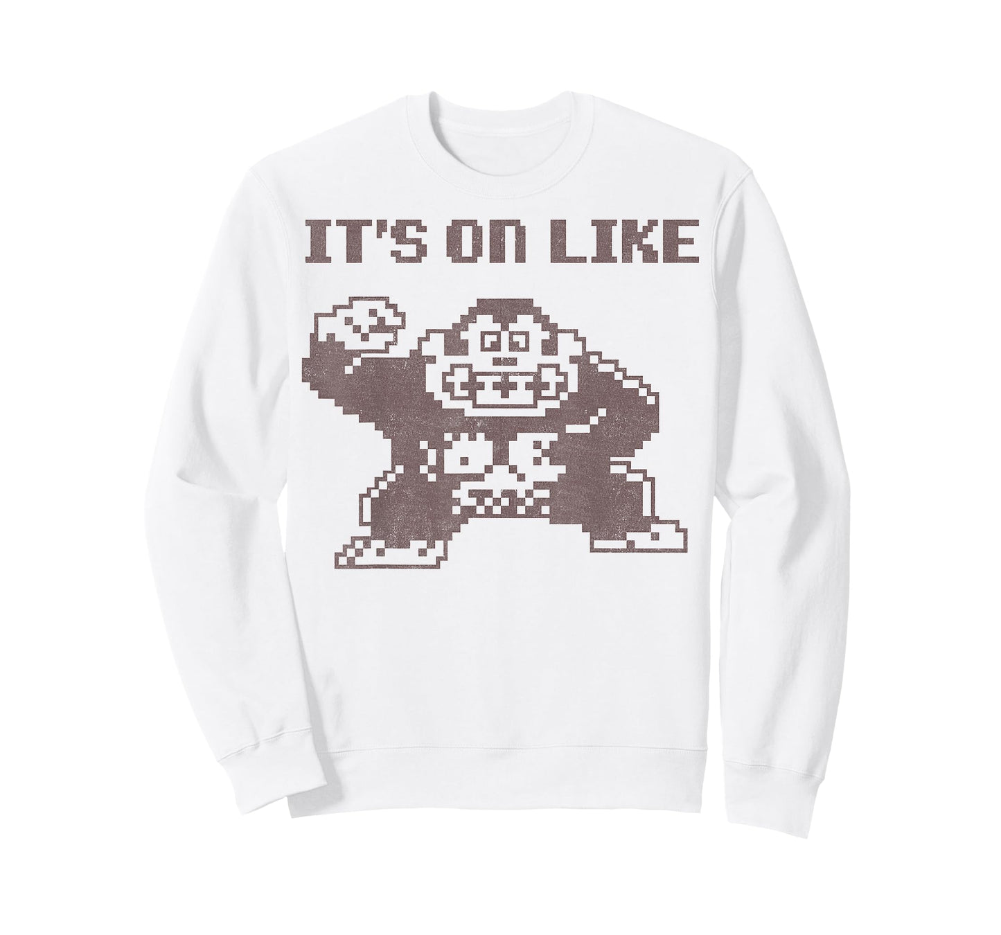 Nintendo Donkey Kong It's On Like Text Poster T-Shirt