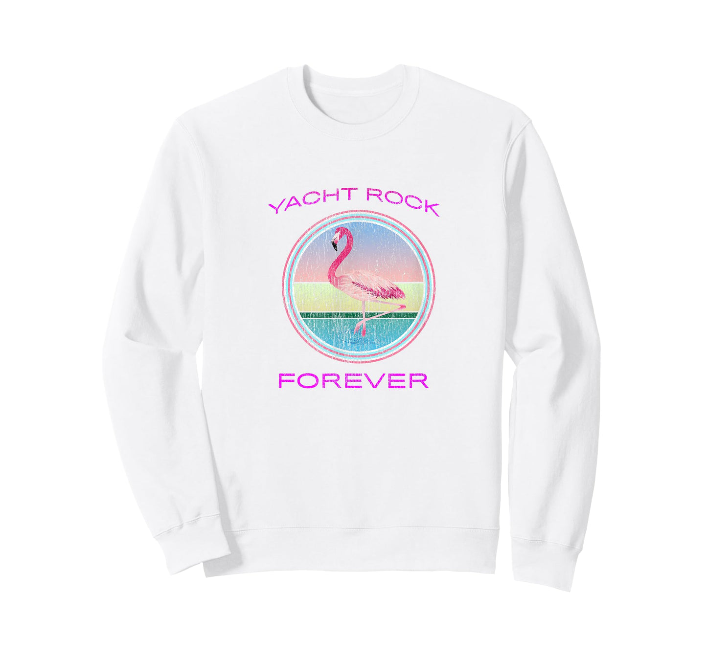 Yacht Rock Forever T-Shirt 80s Retro Faded T-Shirt