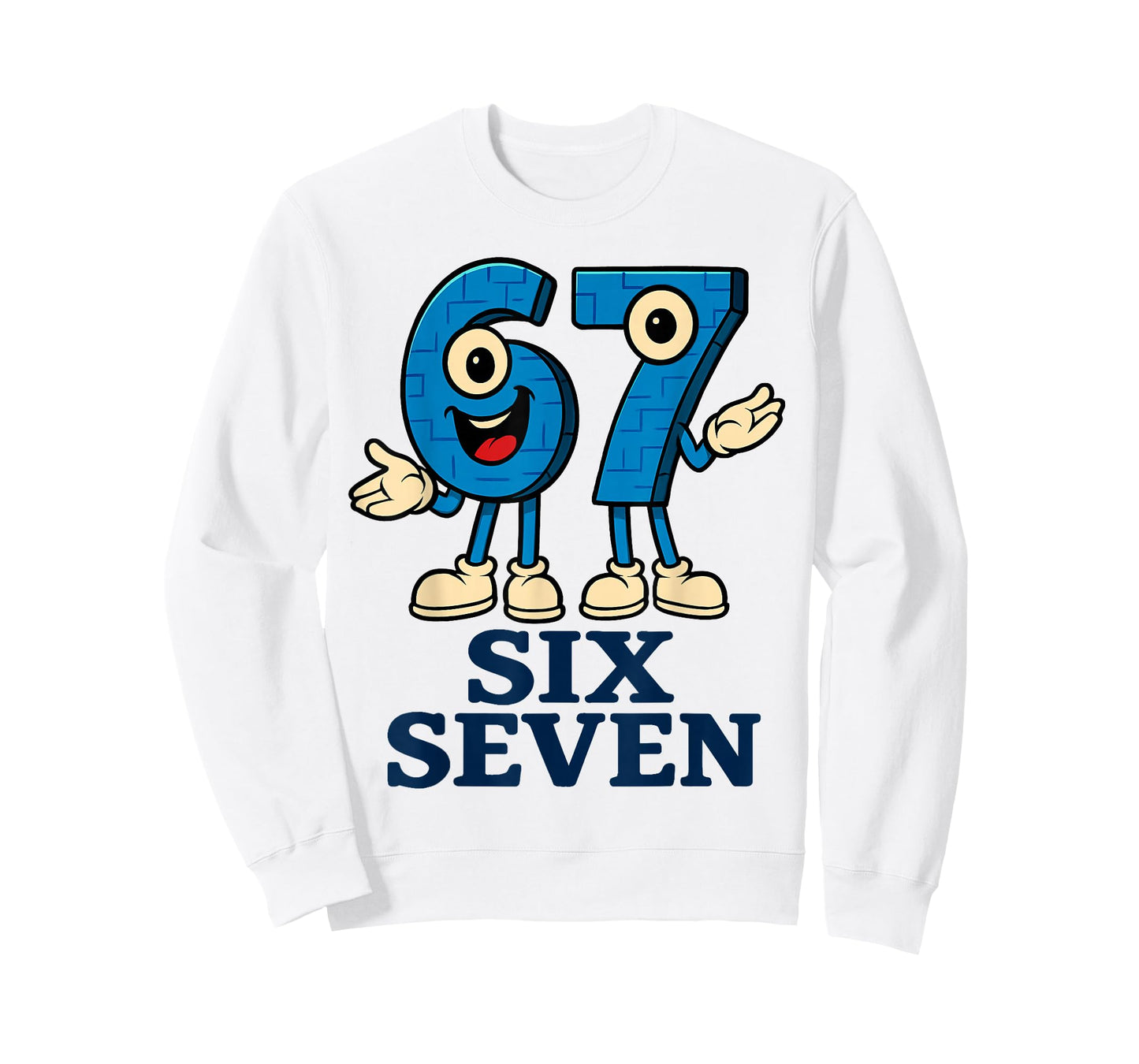 67 Six Seven 6-7 - Funny Italian Brainrot Kids Gaming Meme T-Shirt