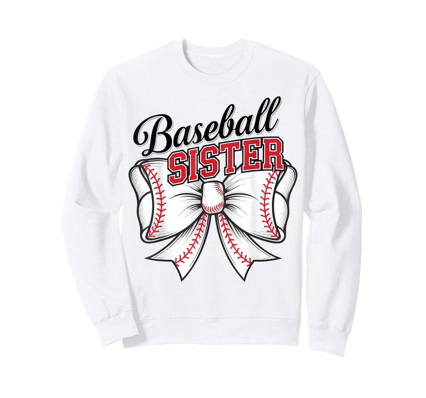 Girl Baseball Sister Coquette Bow Baseball Game Day Toddler T-Shirt
