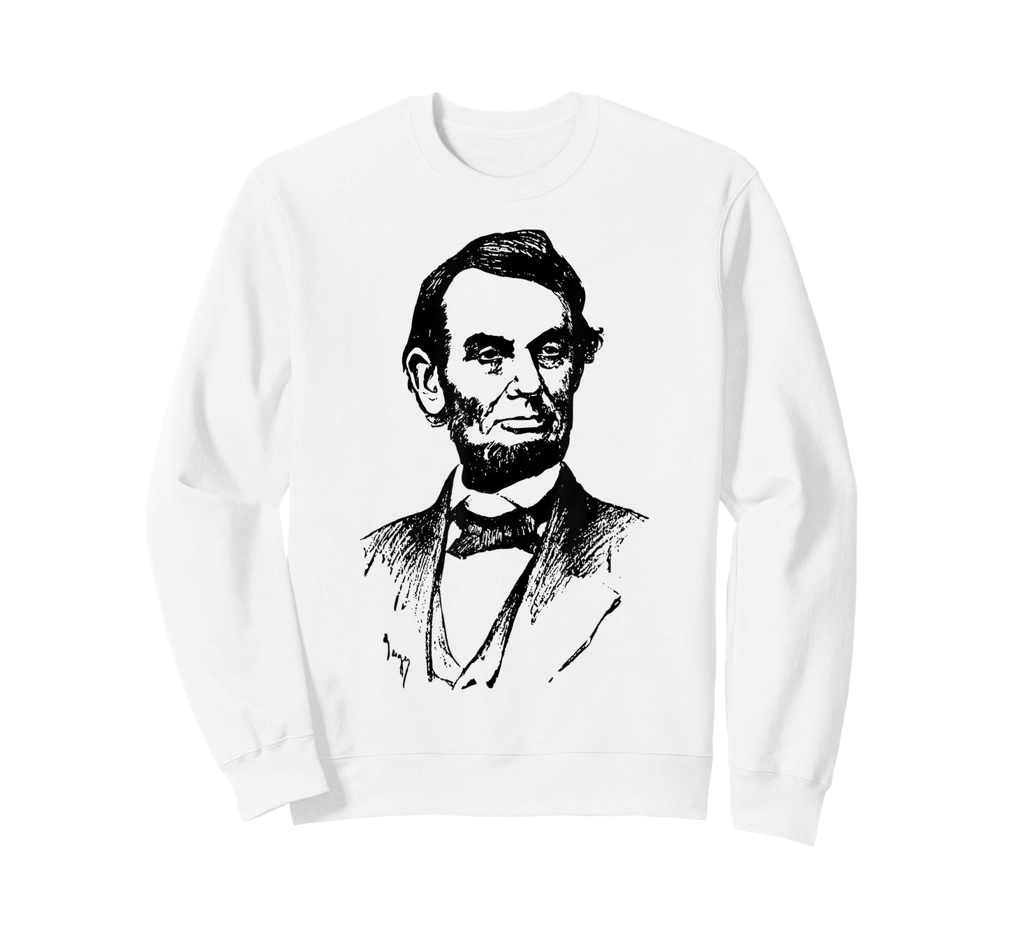 Abraham Lincoln Presidential Portrait Vintage Abe Historical T-Shirt