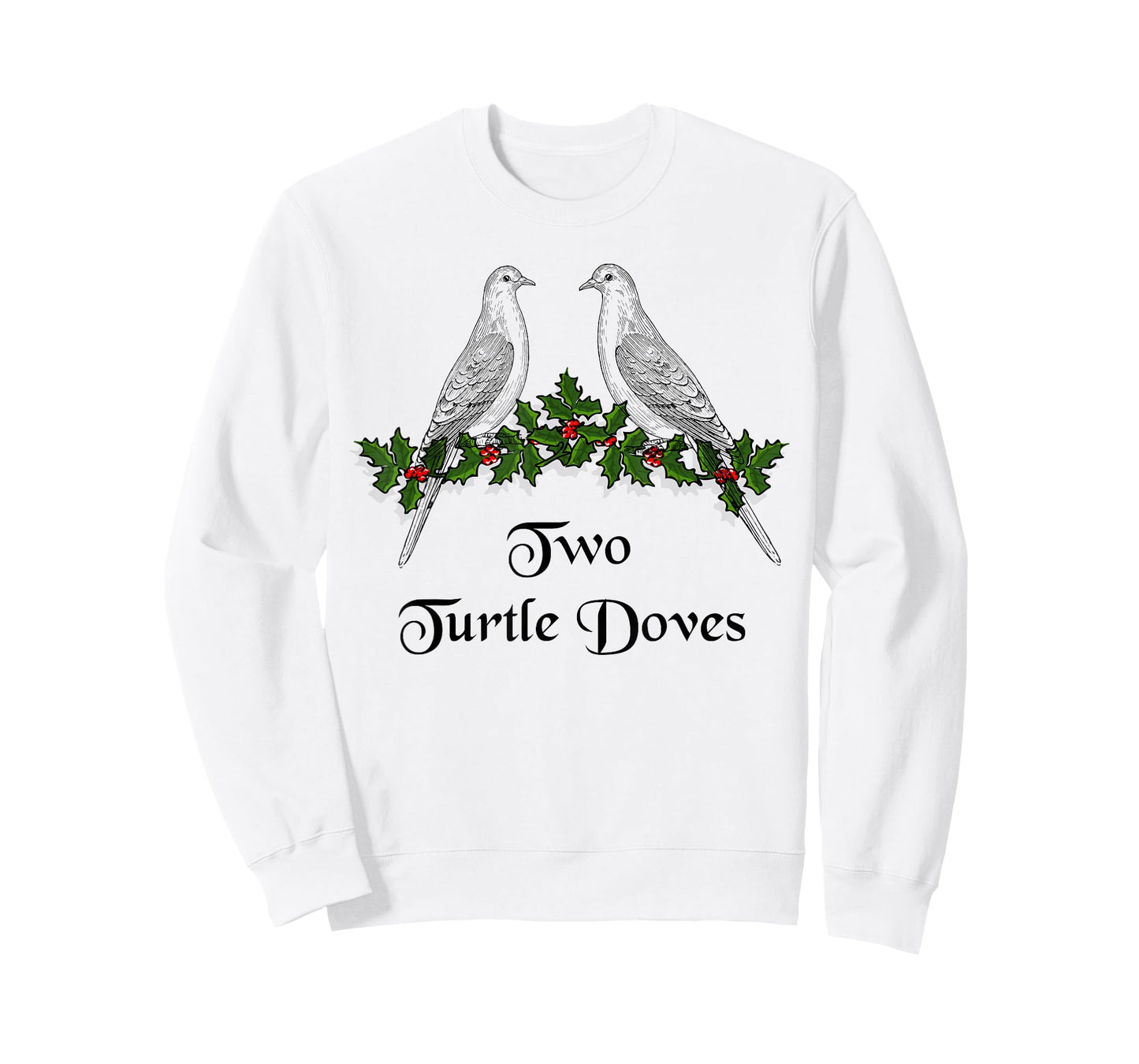 Two Turtle Doves Twelve Days of Christmas T-Shirt
