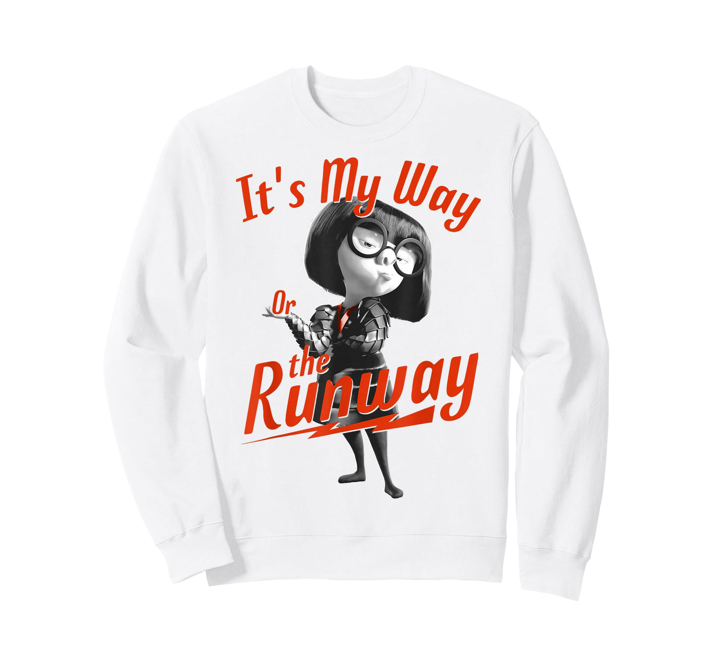 Disney Pixar Incredibles 2 Edna Runway Graphic T-Shirt T-Shirt