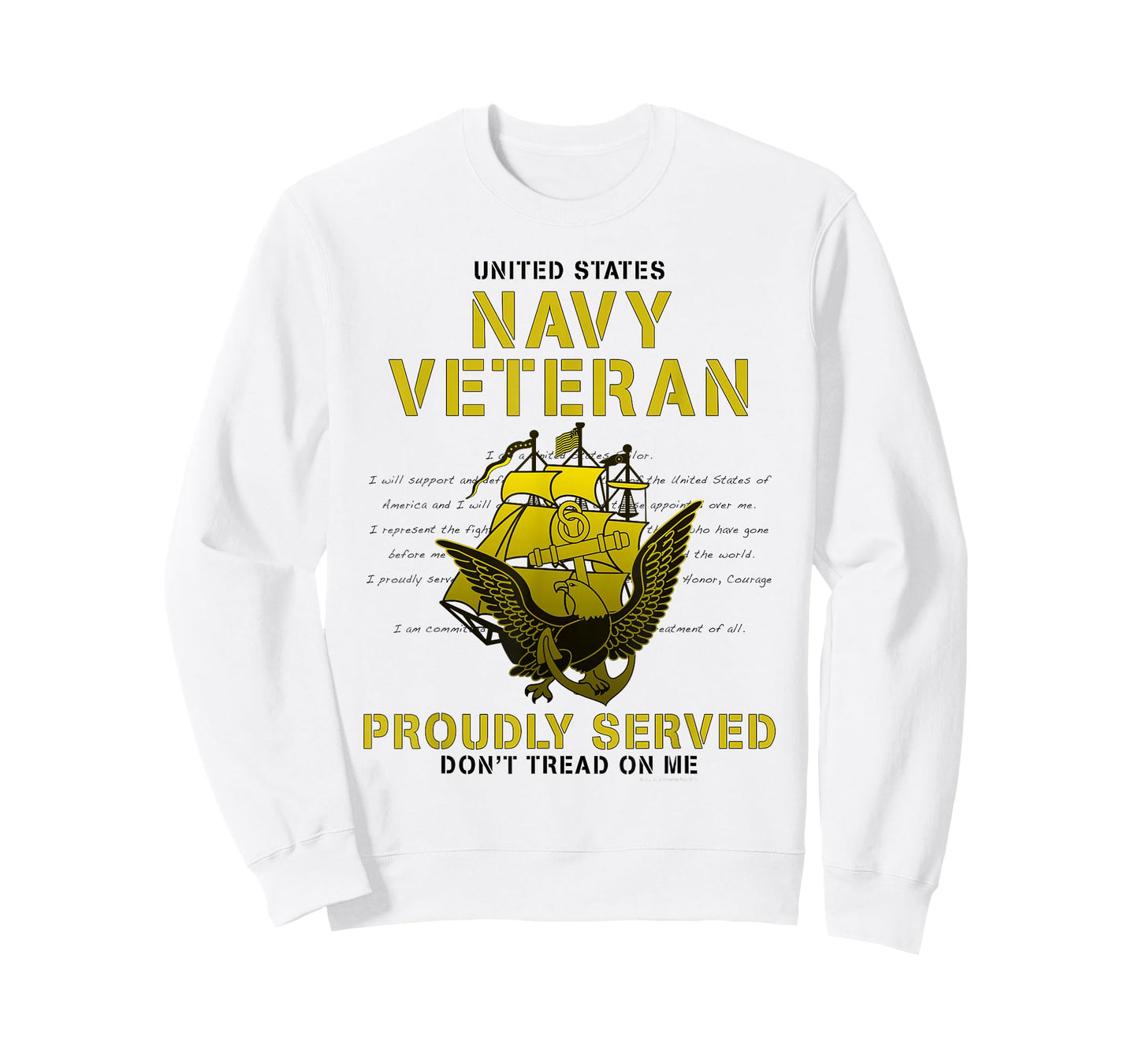 NAVY VETERAN PROUDLY SERVED T-Shirt