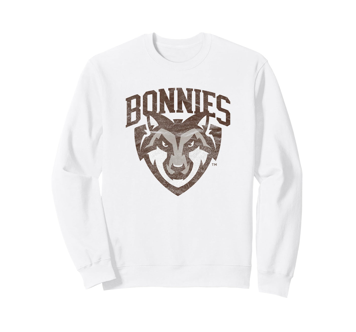 St. Bonaventure University Bonnies Primary Logo Distressed T-Shirt