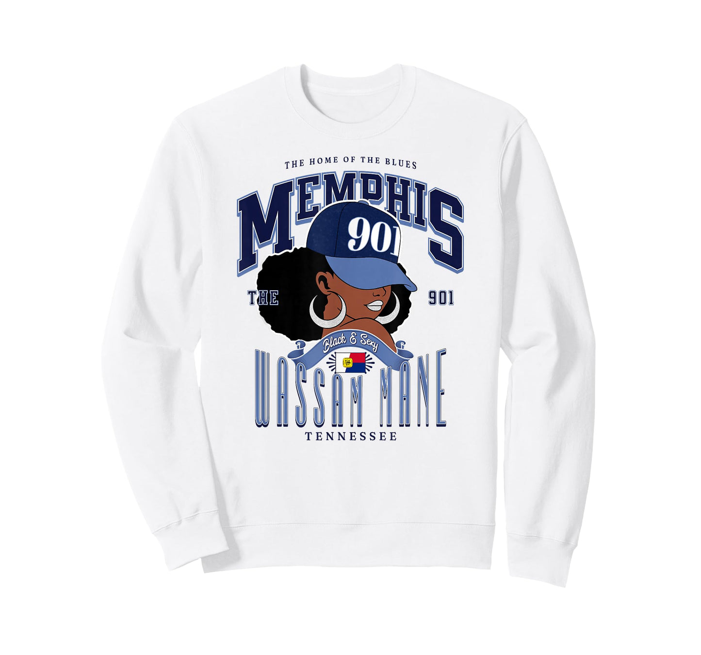 901 Area Code Memphis TN Unapologetically Melanated T-Shirt