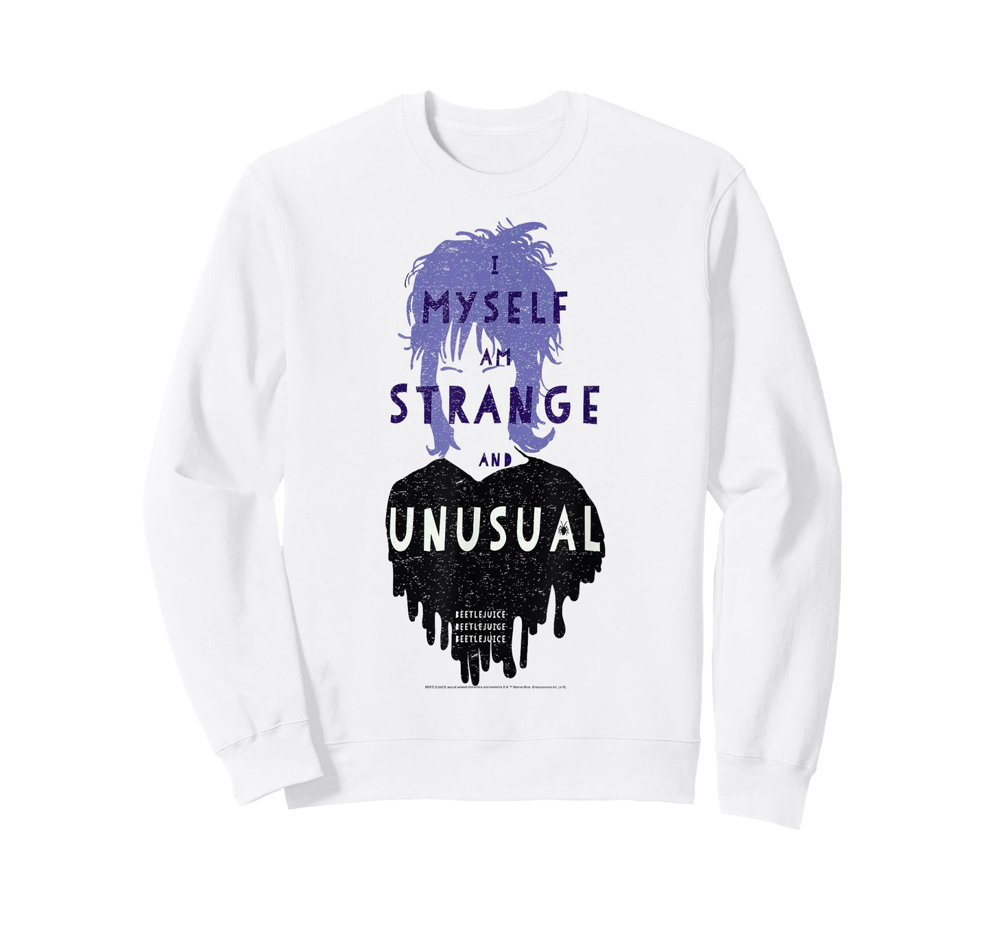 Beetlejuice Lydia I Myself Am Strange and Unusual Minimal T-Shirt