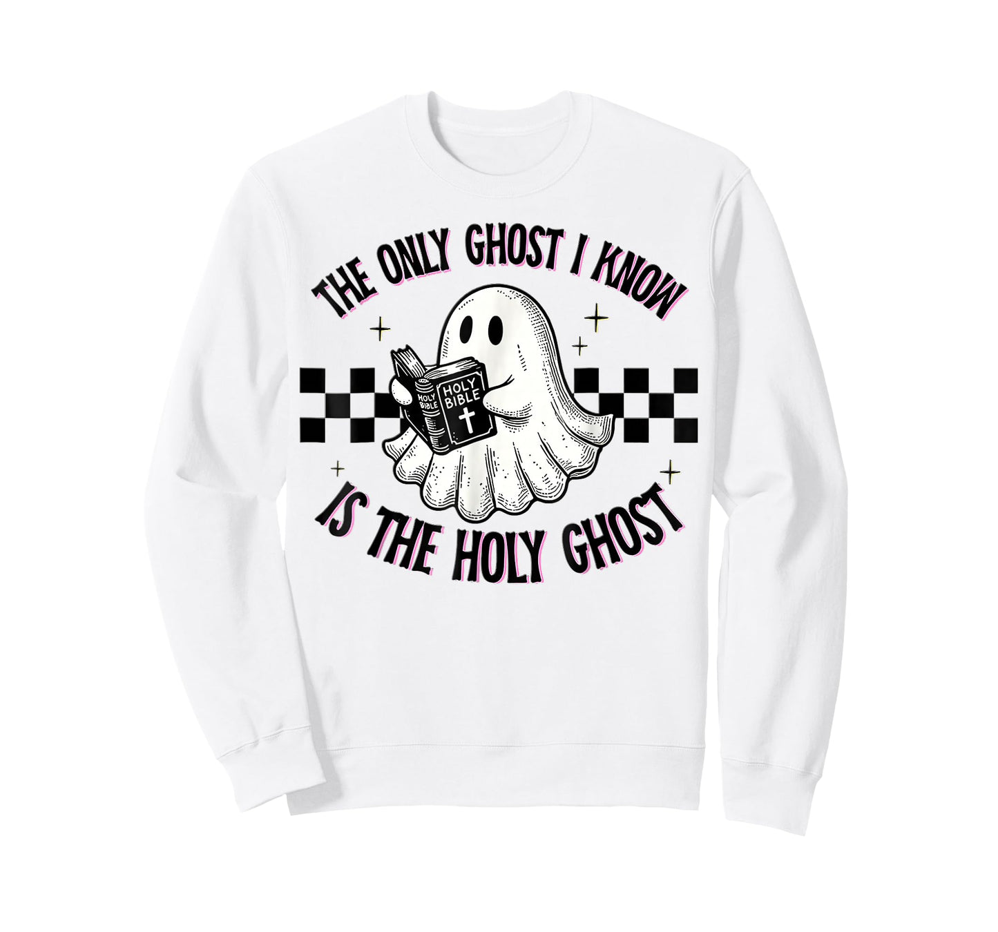 The Only Ghost I Know Is The Holy Ghost, Ghost Read Book T-Shirt