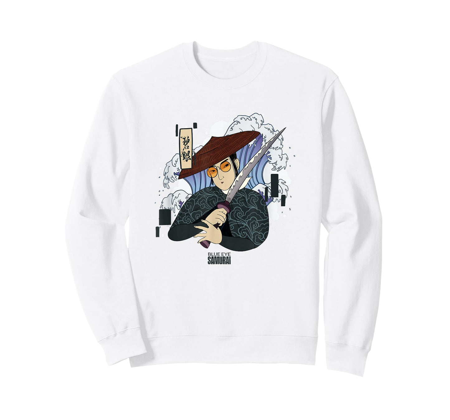 Netflix Blue Eye Samurai Mizu Ancient Japanese Art Style T-Shirt