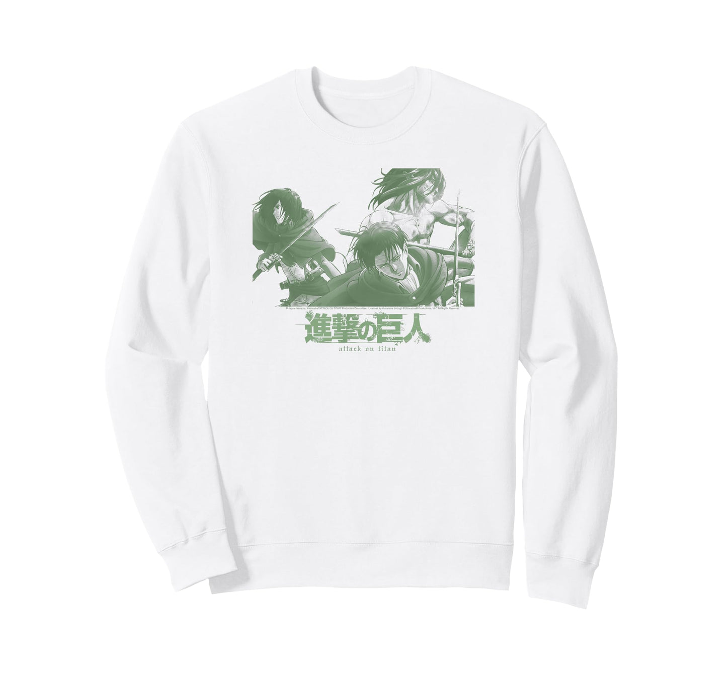 Attack on Titan Season 2 Sage Silhouette Show Scene Anime T-Shirt