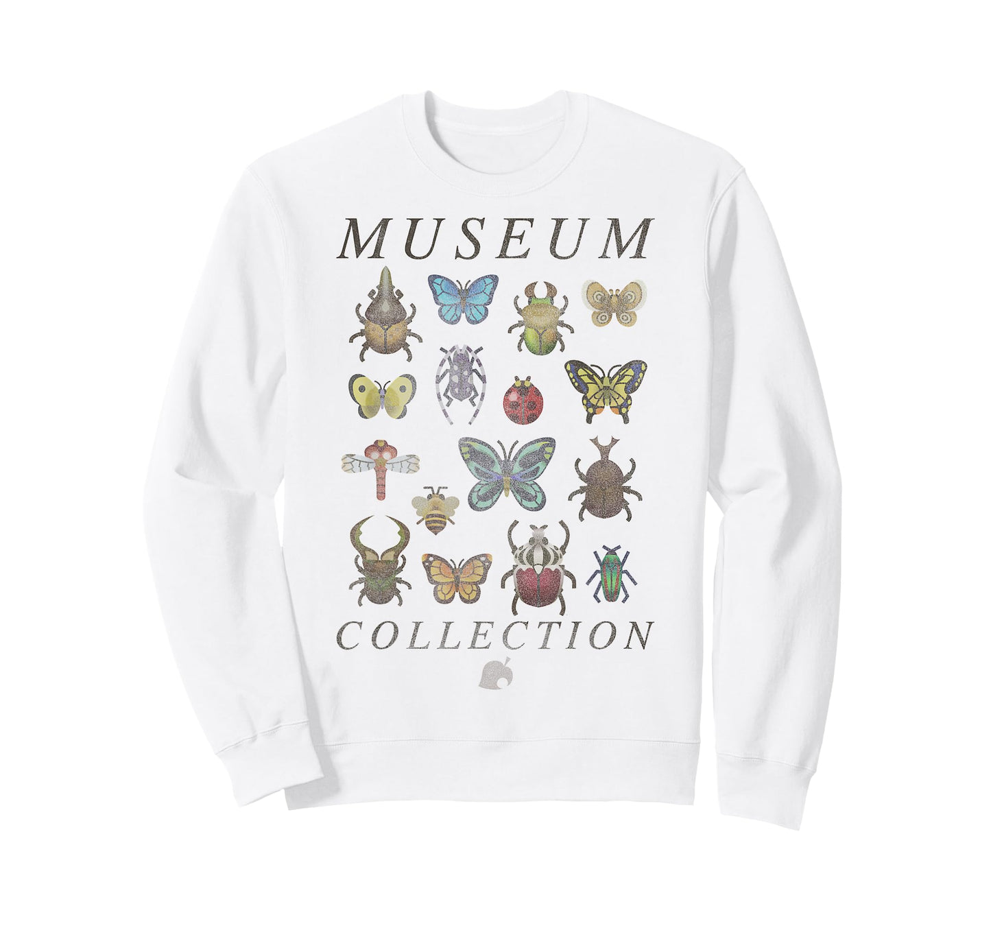 Animal Crossing Bugs Museum Collection Short Sleeve T-Shirt