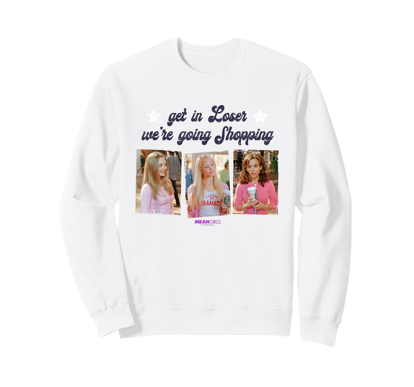 Mean Girls Plastics Quote Get In Loser We're Going Shopping T-Shirt