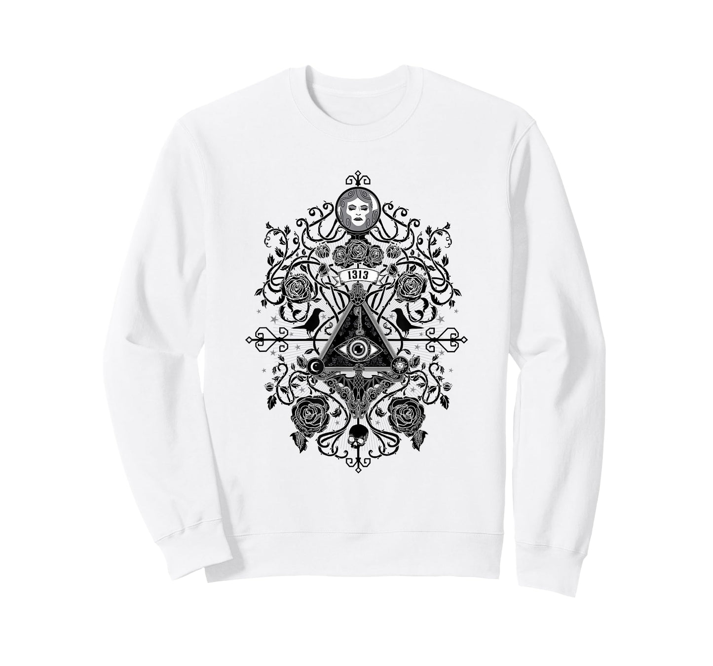 The Haunted Mansion 1313 Disneyland DR All Seeing Eye Symbol T-Shirt