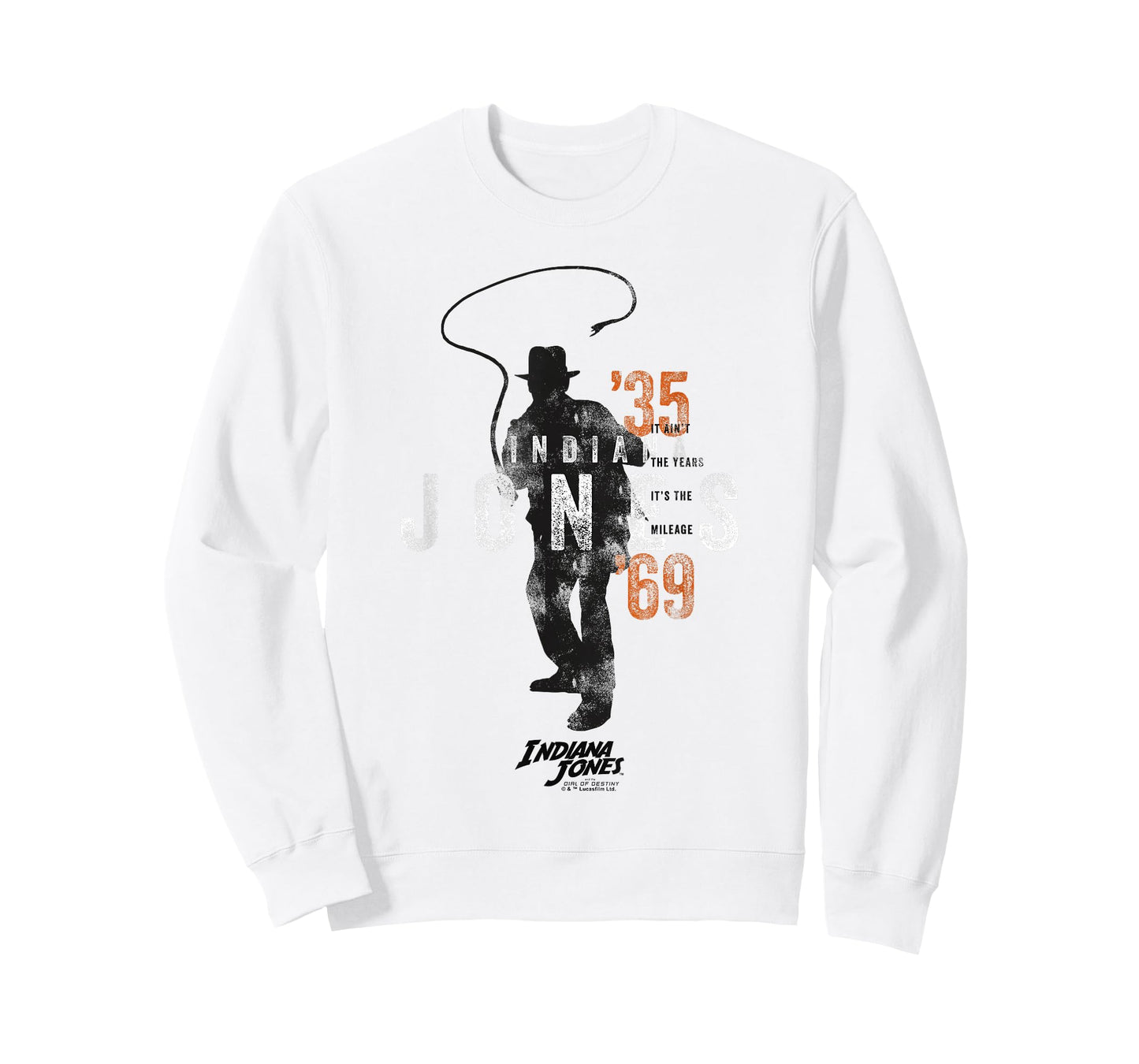 Indiana Jones and The Dial of Destiny It's The Mileage Retro T-Shirt