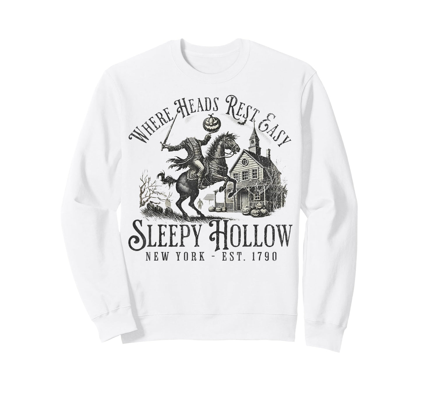 Headless Horseman Sleepy Hollow Jack O Lantern Halloween T-Shirt
