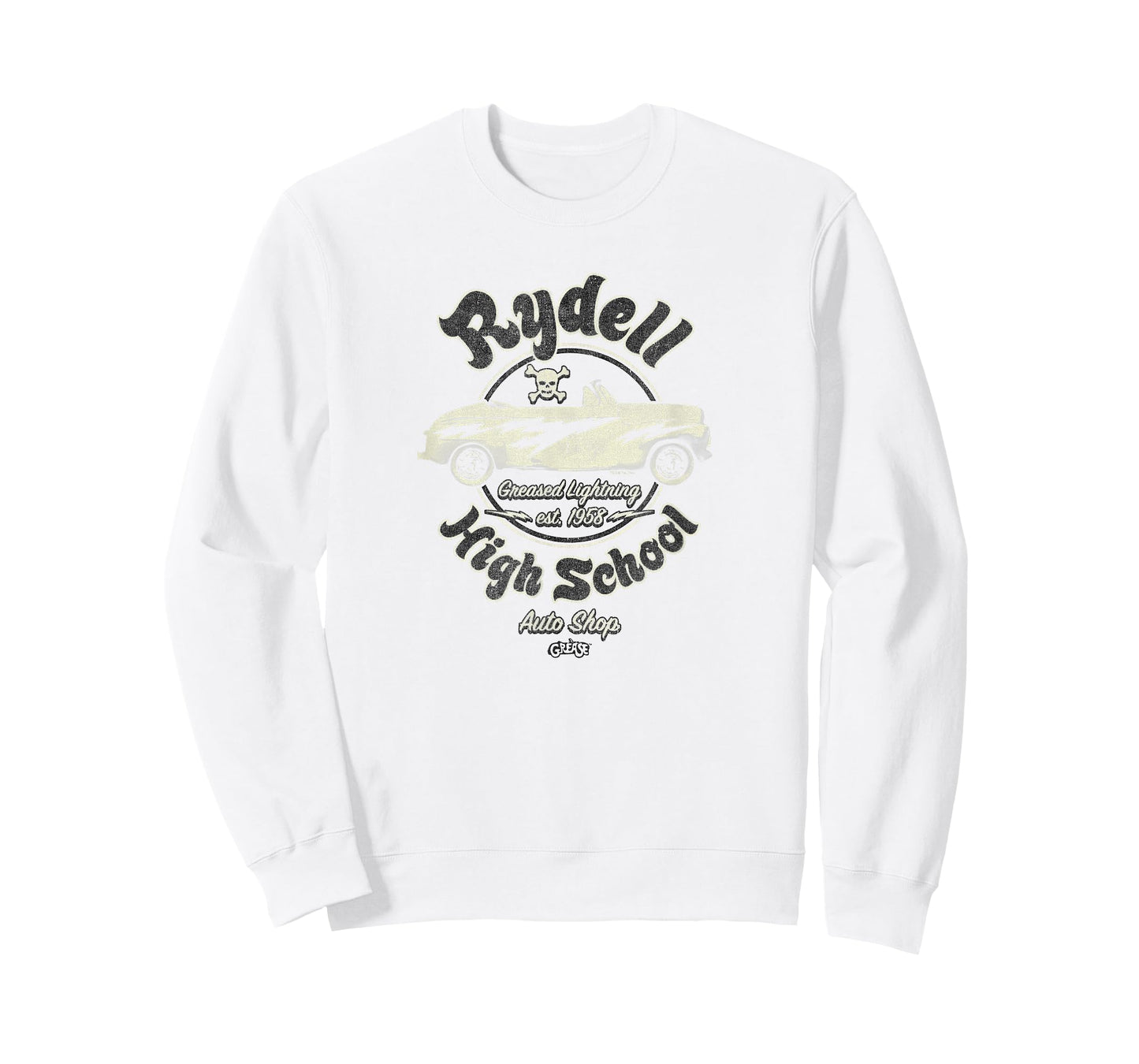 Grease - Rydell High School Auto Shop Greased Lightning T-Shirt
