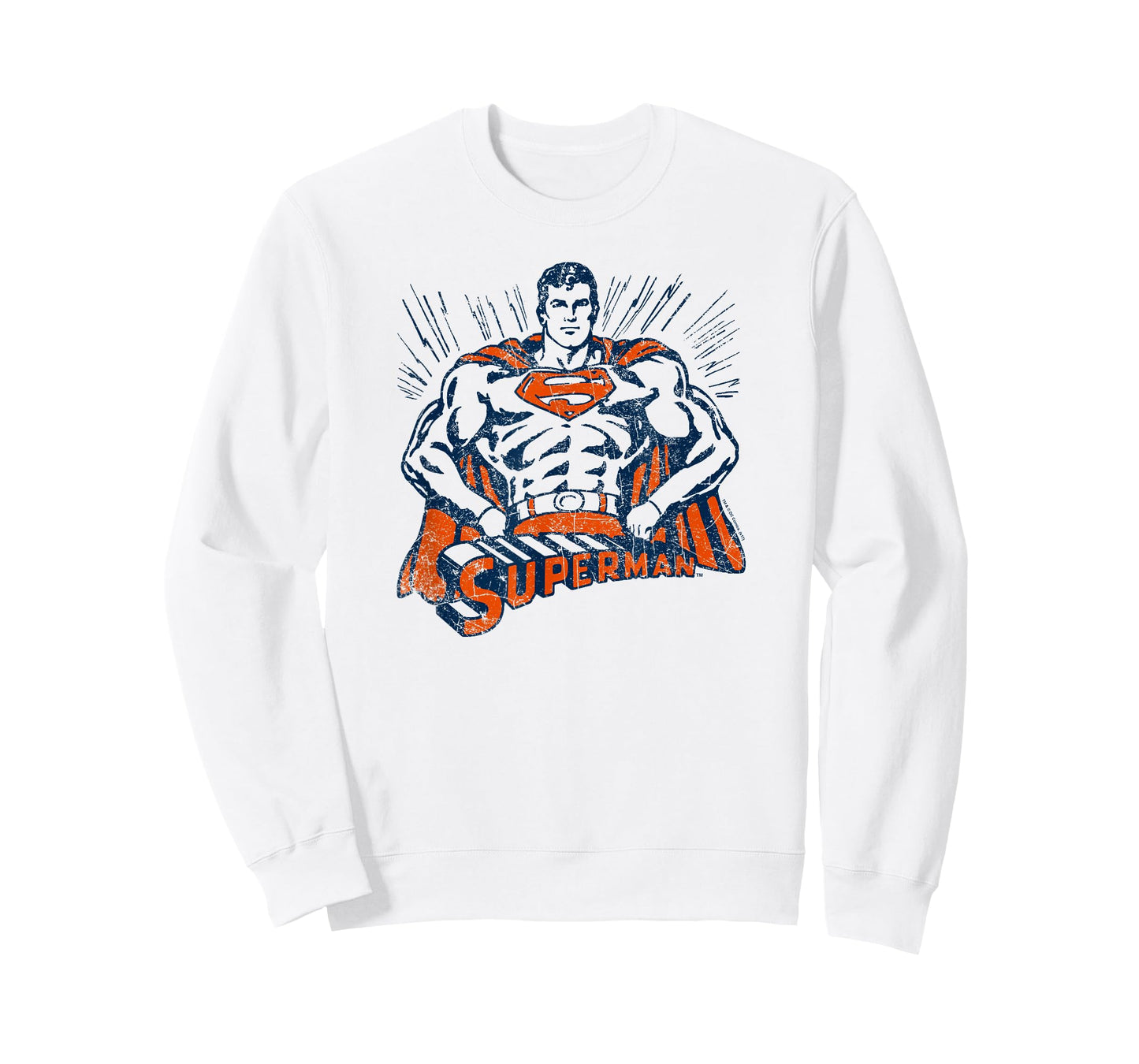 Superman Vintage Stance T Shirt T-Shirt