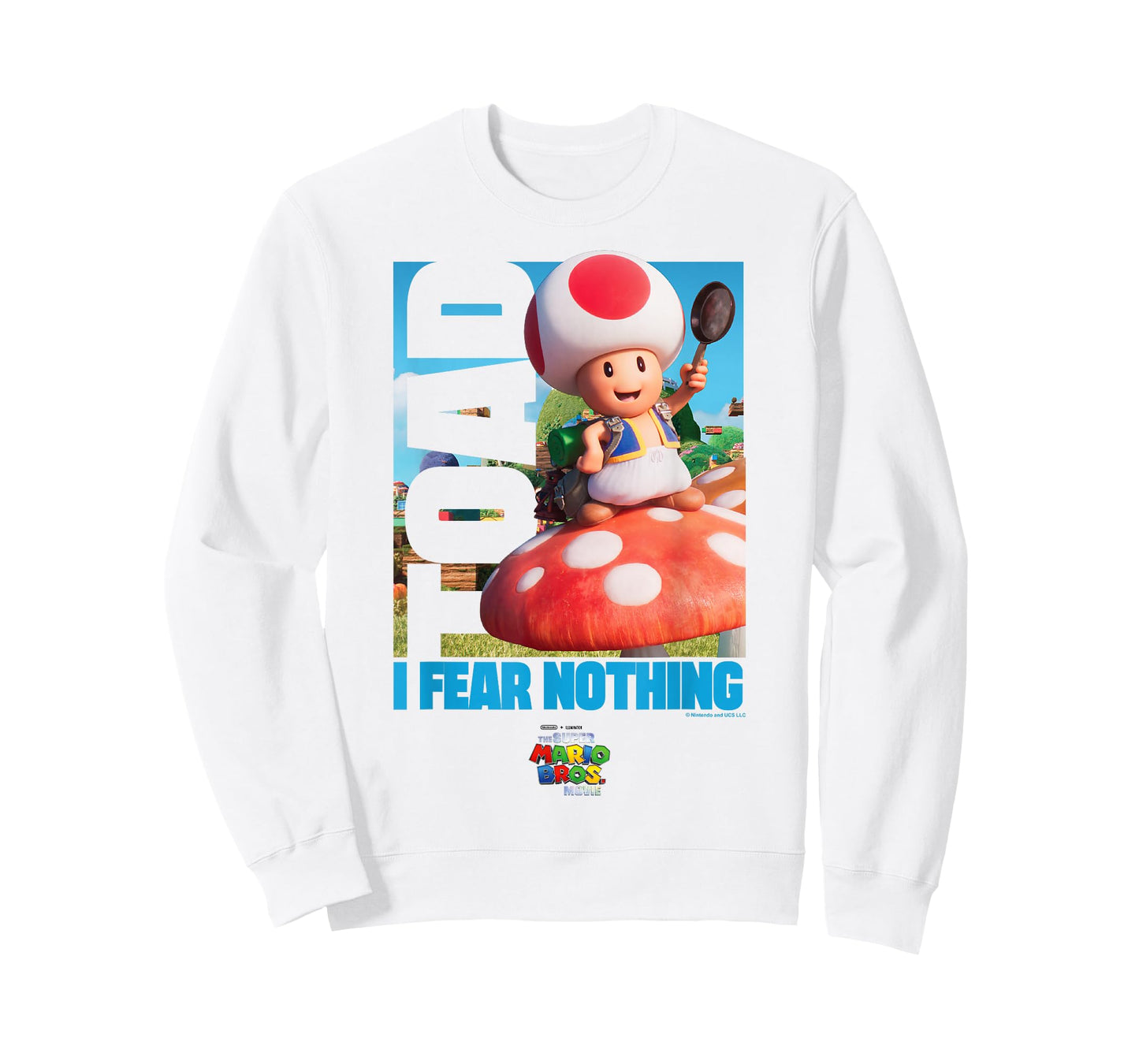 The Super Mario Bros. Movie I Fear Nothing Toad Poster T-Shirt