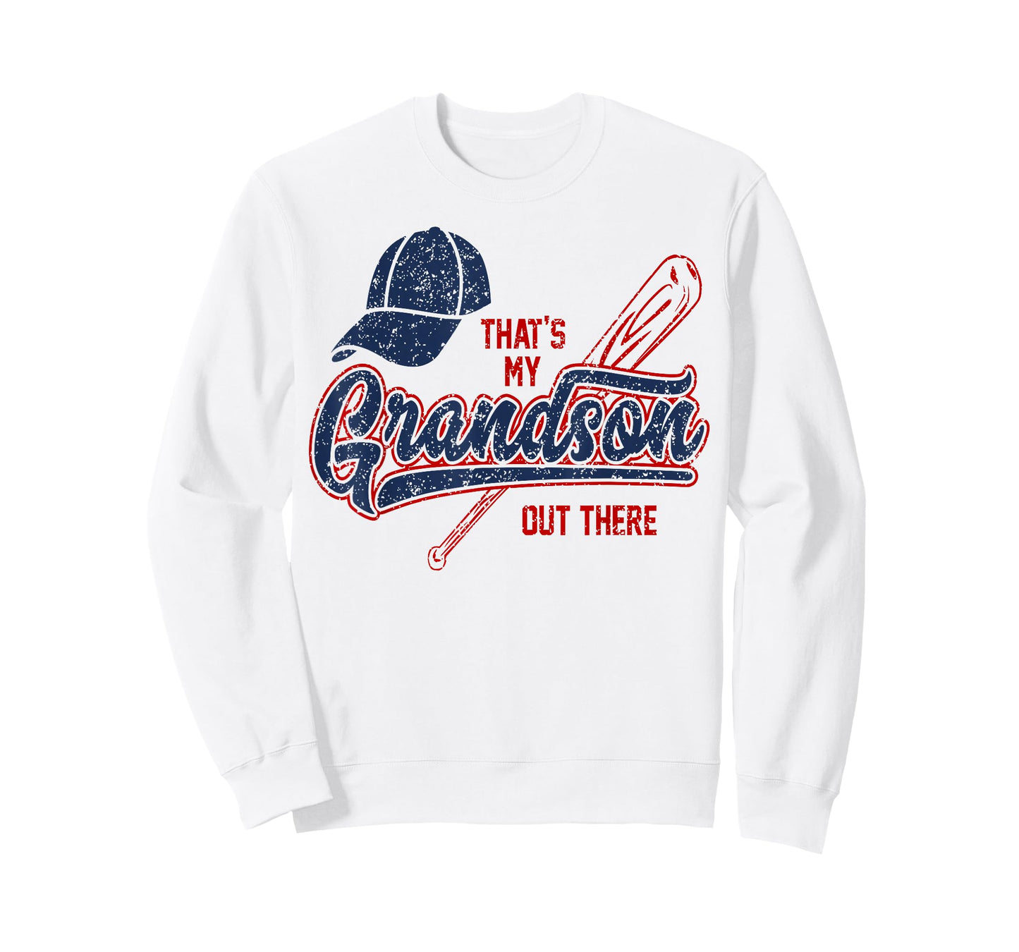 Thats My Grandson Out There Baseball Grandma Mother's Day T-Shirt