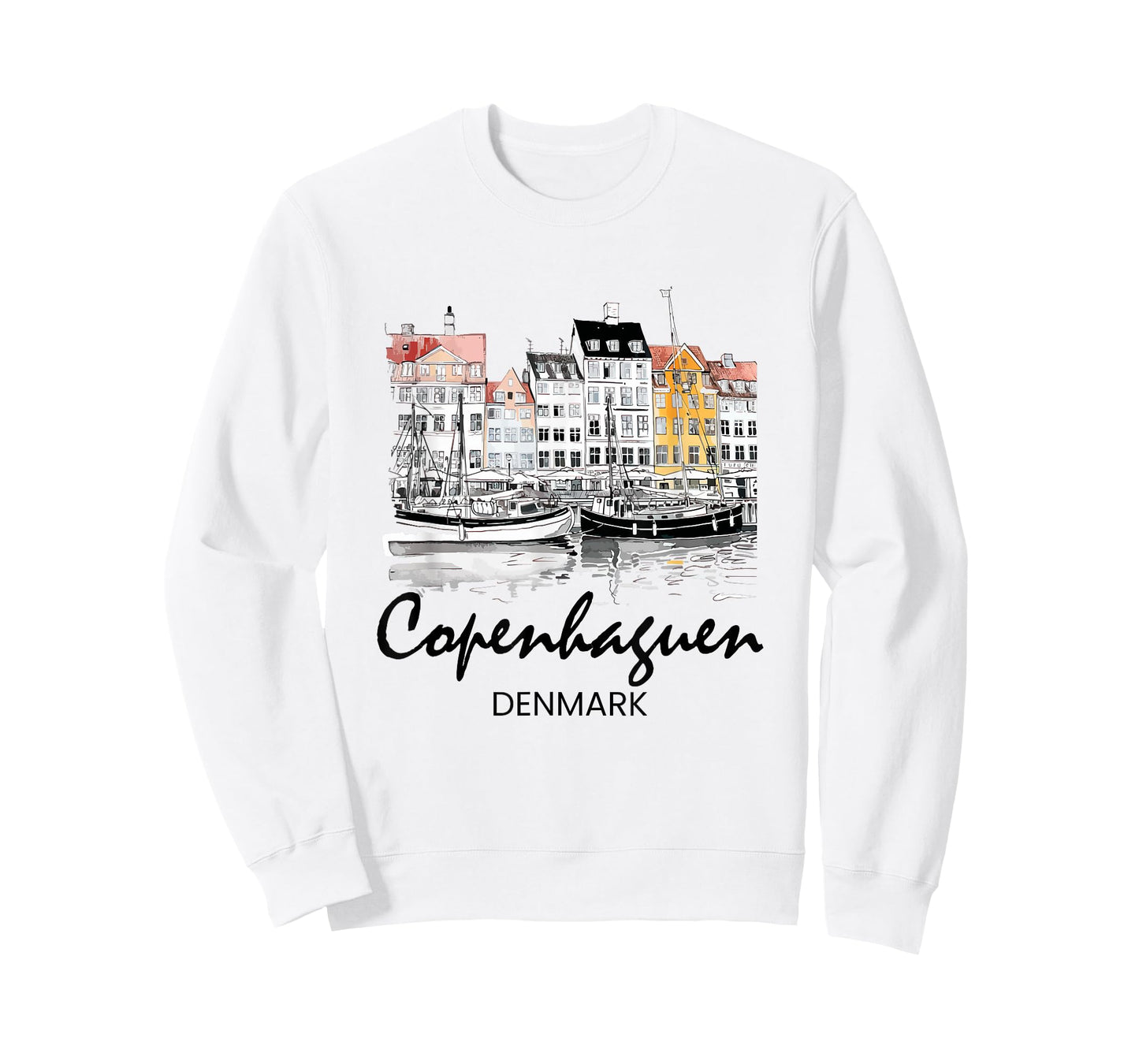 Copenhagen Denmark, danish T-Shirt