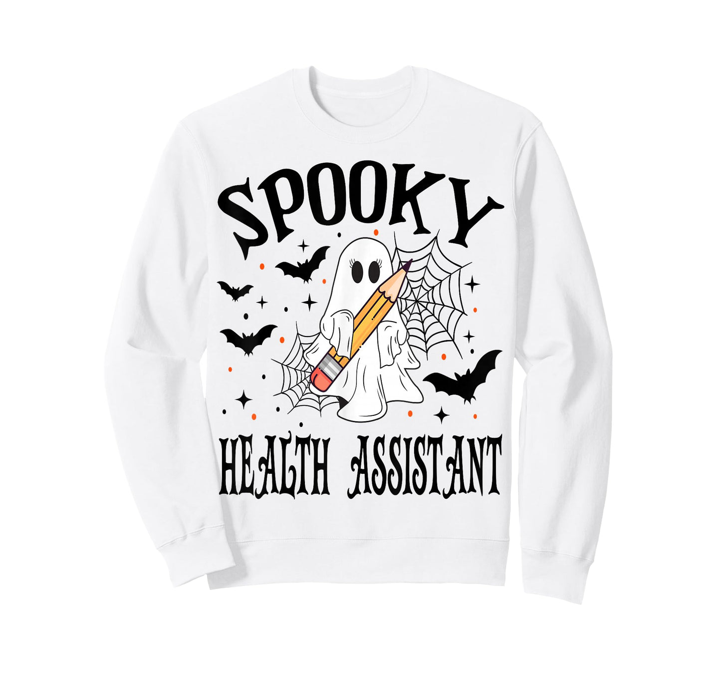 Spooky Health Assistant Halloween School T-Shirt