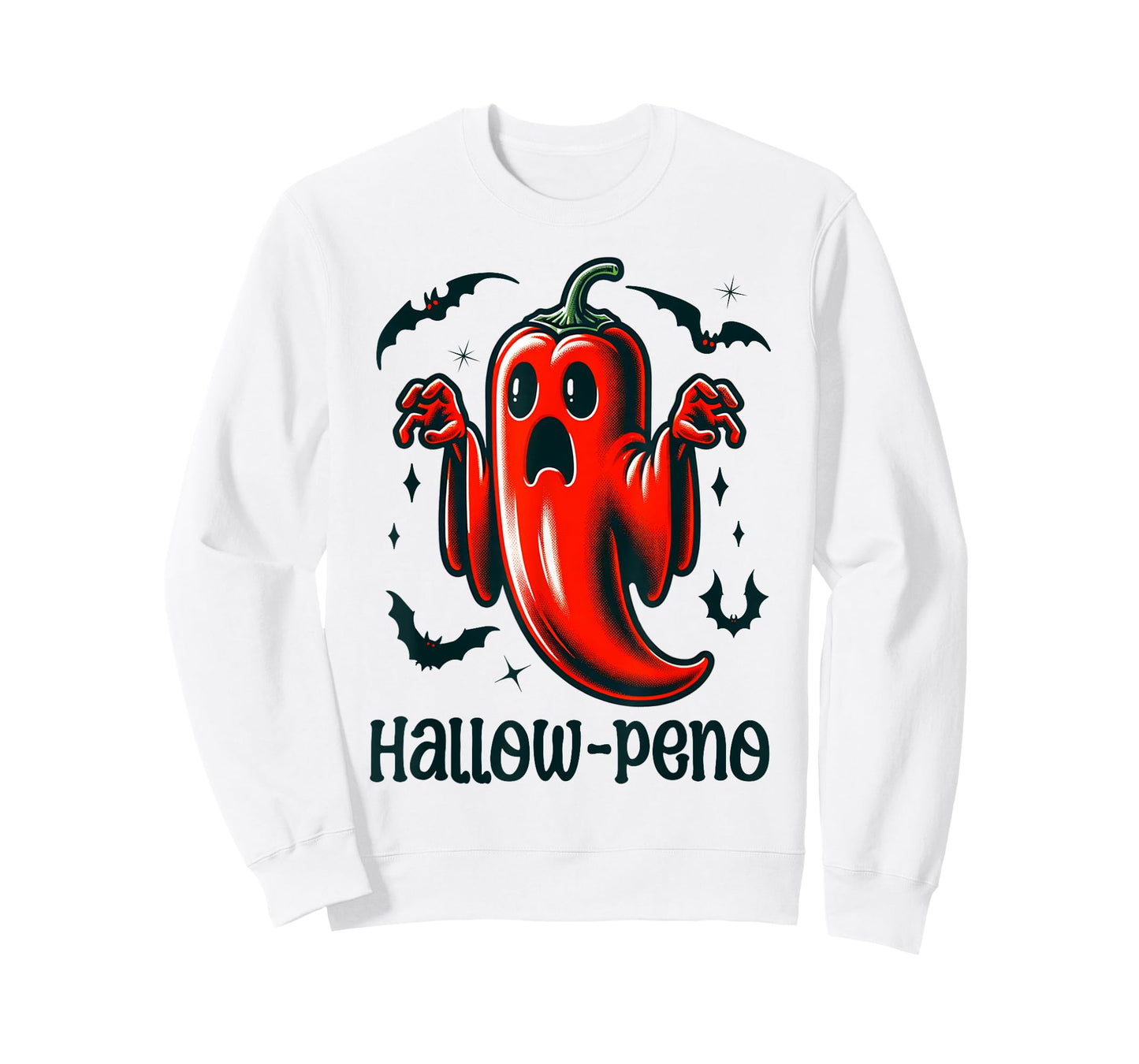 Funny Jalapeno "Hallow-peno" Halloween Costume T-Shirt