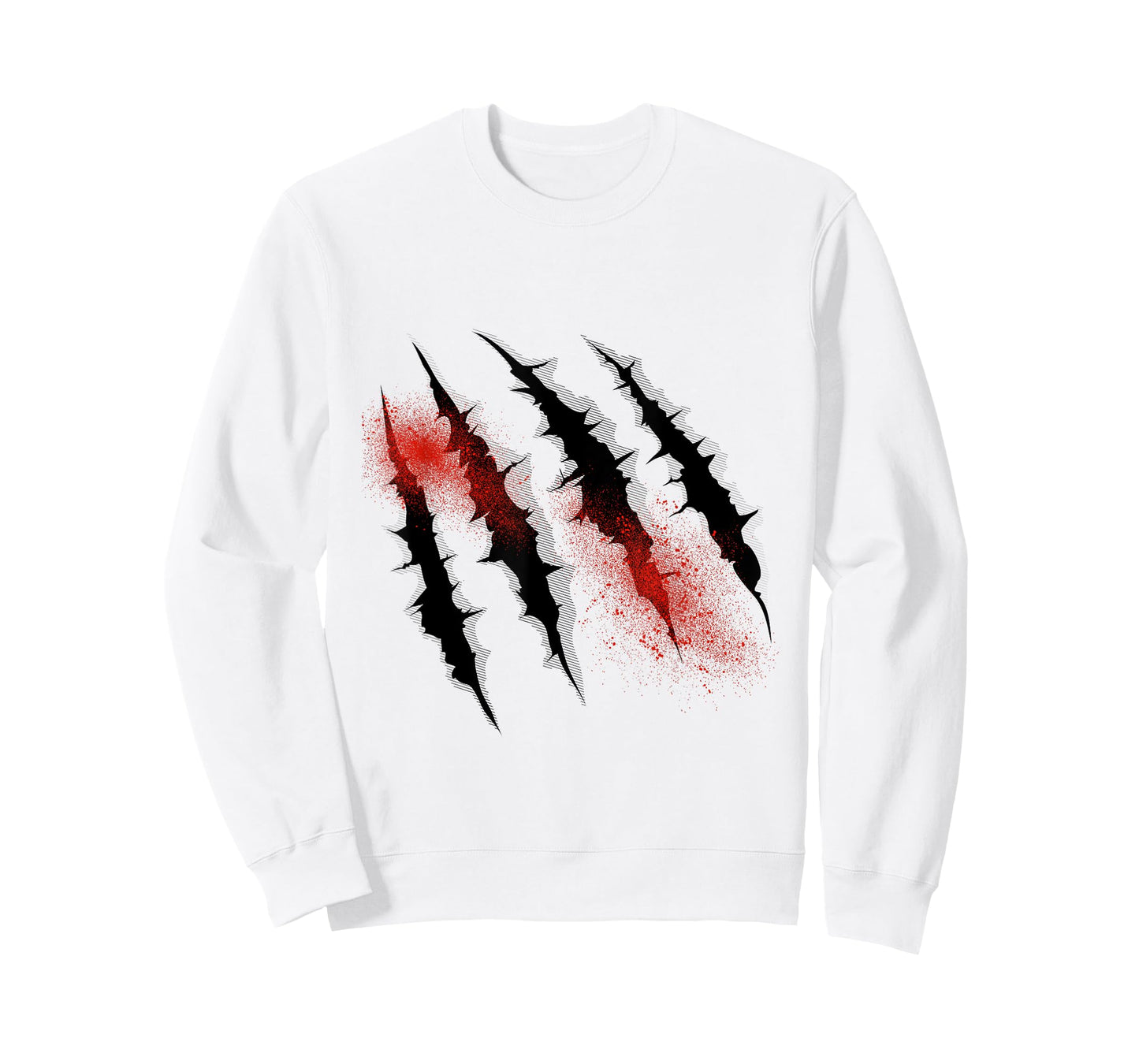 Dinosaur T rex Claw Marks For Halloween Boys Men Kids T-Shirt