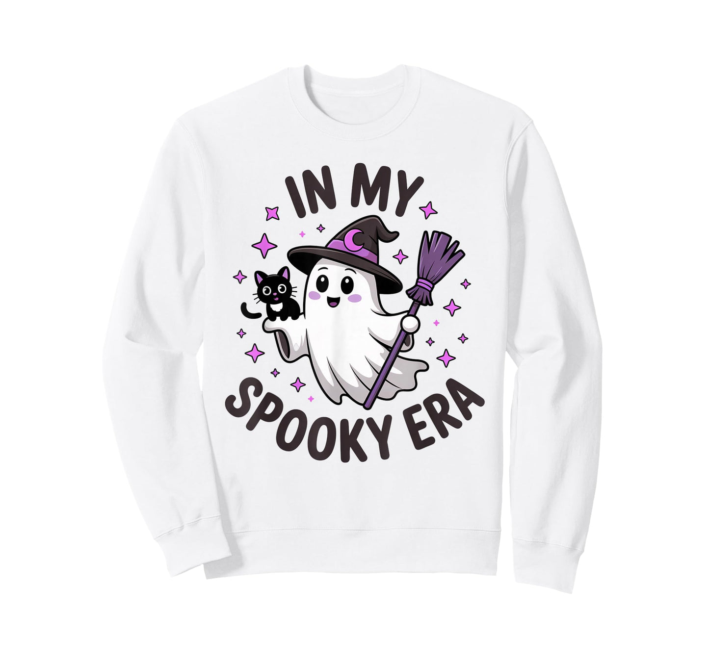 in My Spooky Era Funny Halloween Ghost Design Men Women Kids T-Shirt