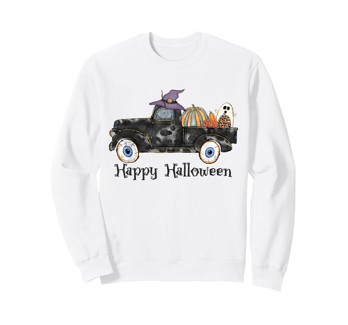 Old Vintage Halloween Truck T-Shirt