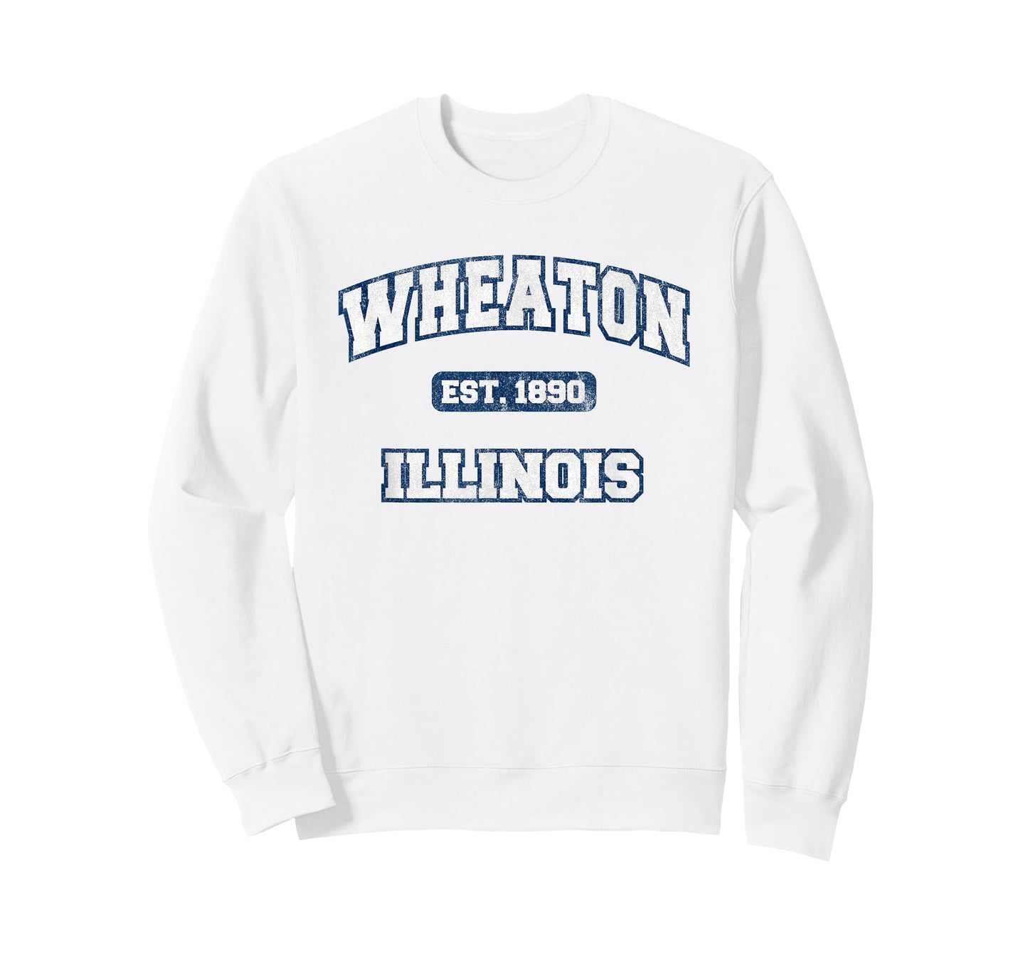 Wheaton Illinois Varsity College Style T-Shirt