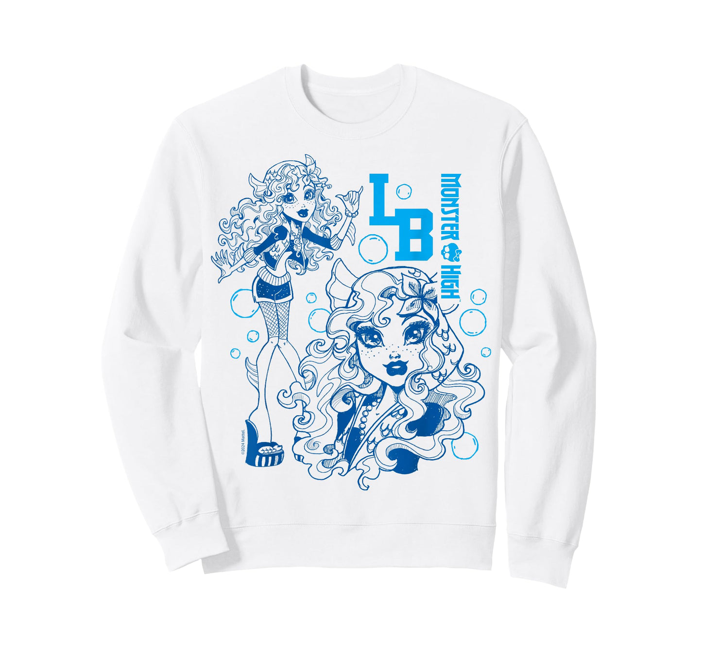 Monster High - Lagoona Blue Bubble Sketch T-Shirt