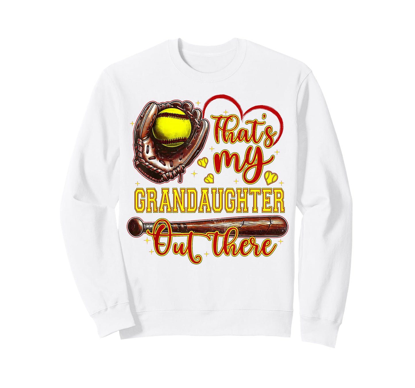That's My Granddaughter Out There Softball Grandma T-Shirt