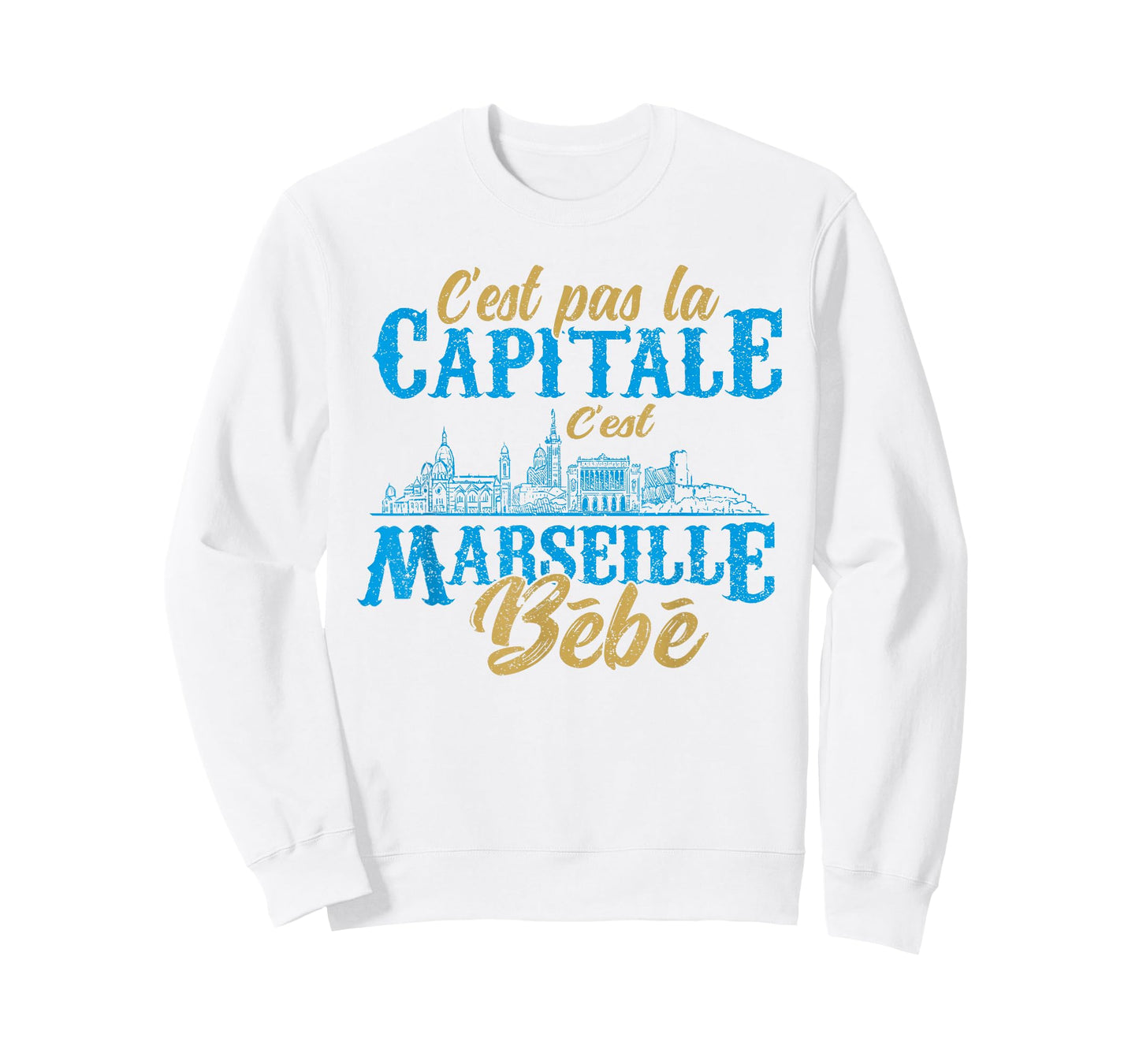 C'est Marseille Bébé Marseillais Supporter Gift T-Shirt