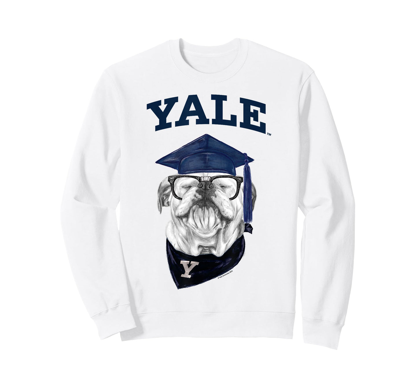 Yale University Smart Bulldog Handsome Dan Graduation T-Shirt