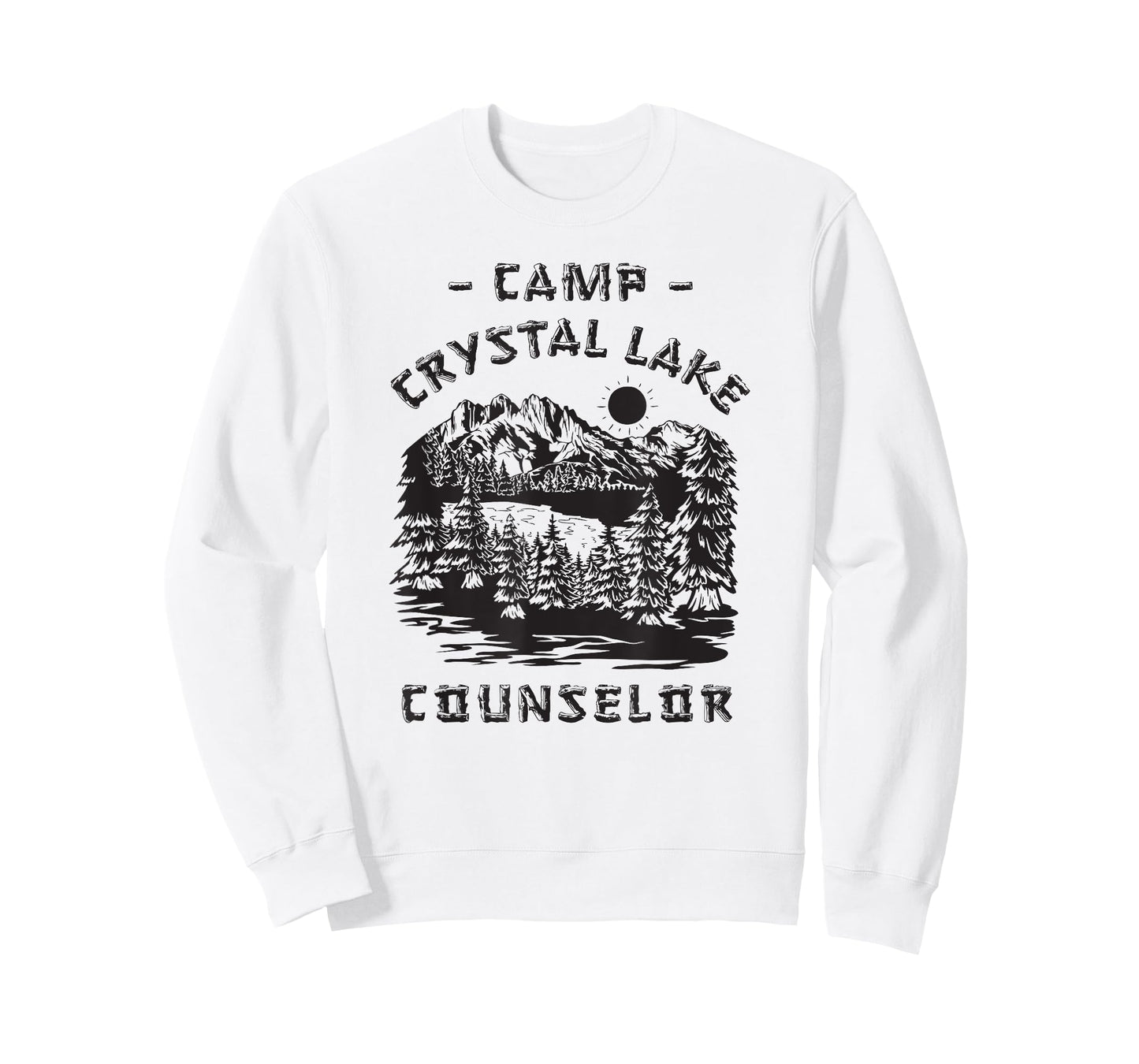 Summer Crystal Camp Halloween Retro 1980 Clear Lake Friday T-Shirt